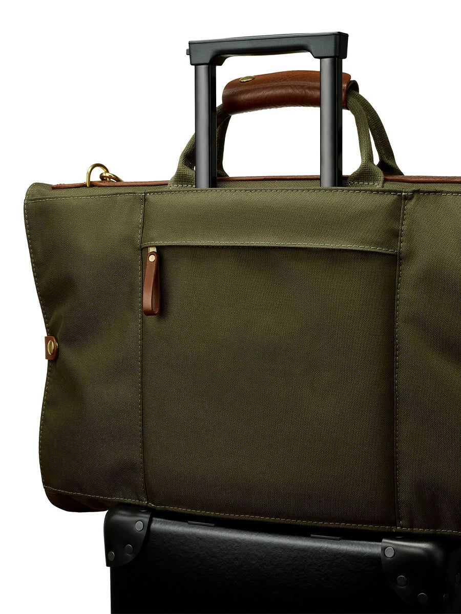Top Grain Leather Travel Suit Carrier - Image 3