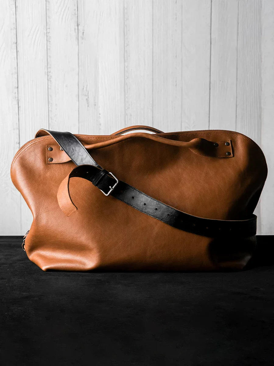 Top Grain Leather Weekender