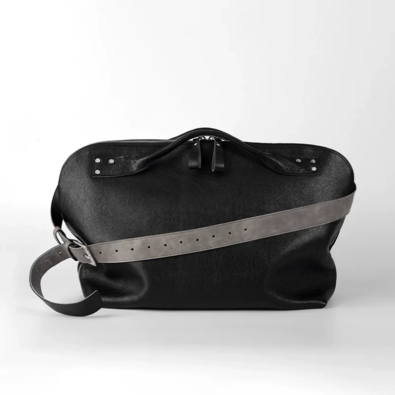 Top Grain Leather Weekender - Image 11