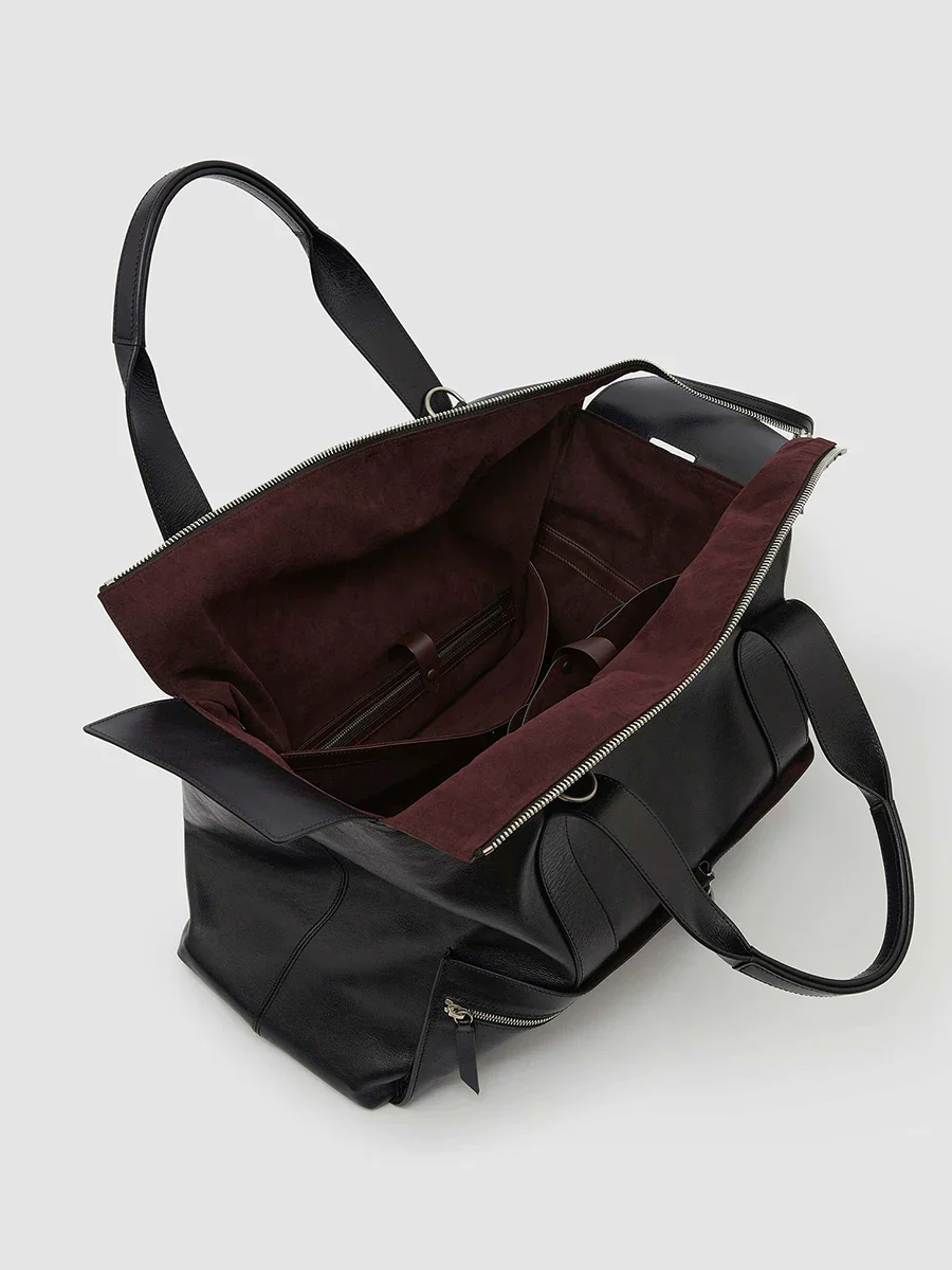 Top-Grain Leather Weekender - Image 2