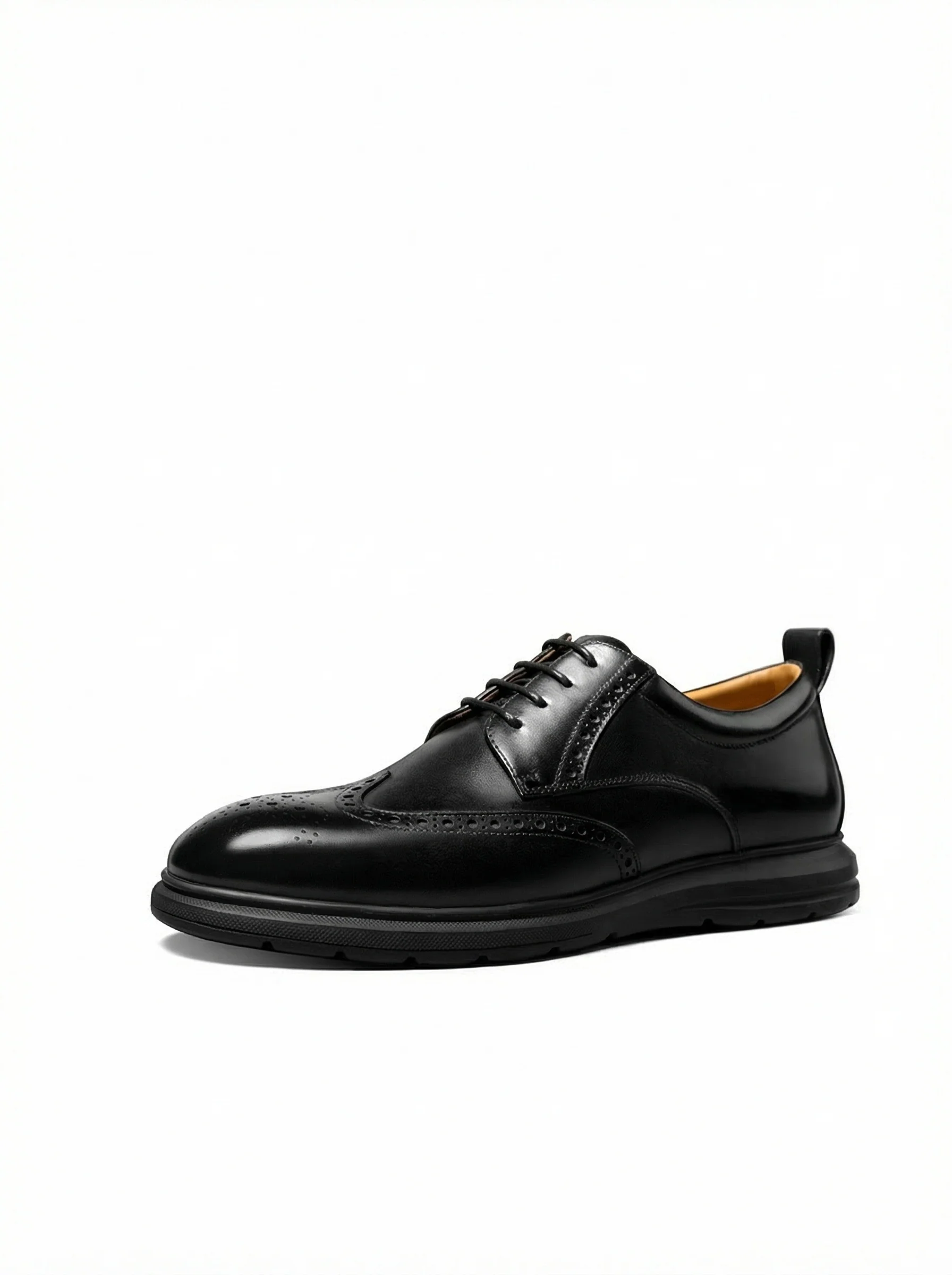 Top Grain Leather Wingtip Derby - Image 6