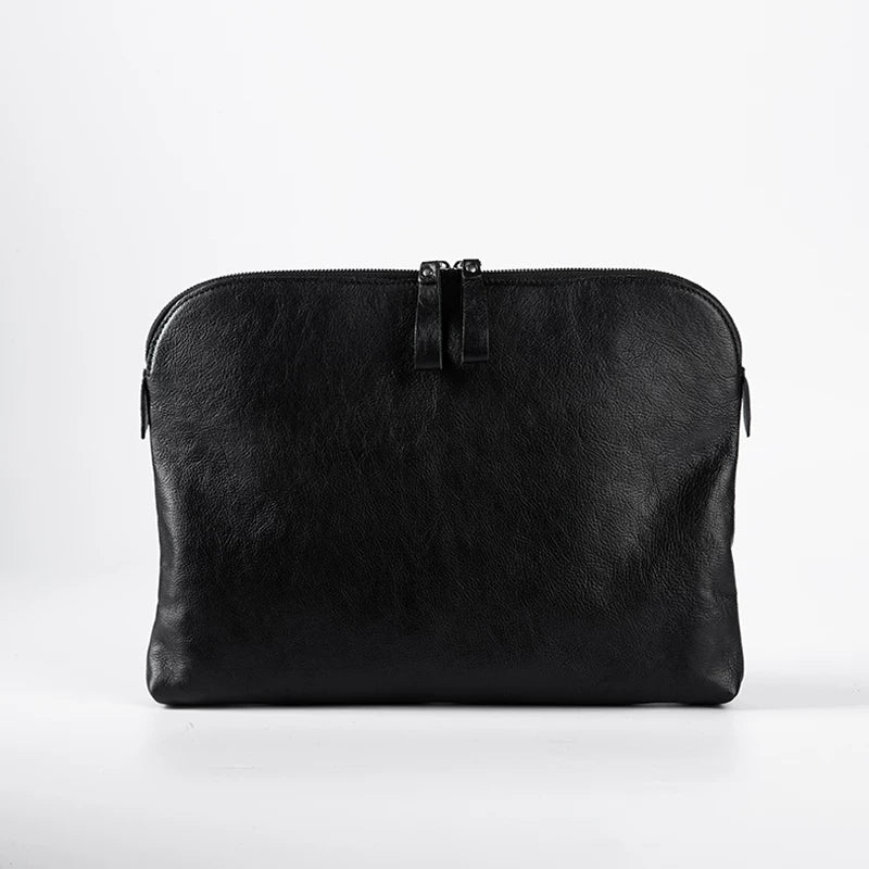 Top Grain Leather Zip Folio - Image 8