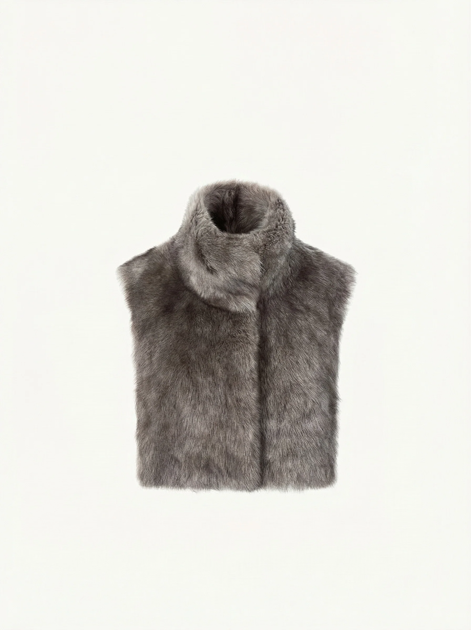 Toscana Shearling Capelet - Image 4