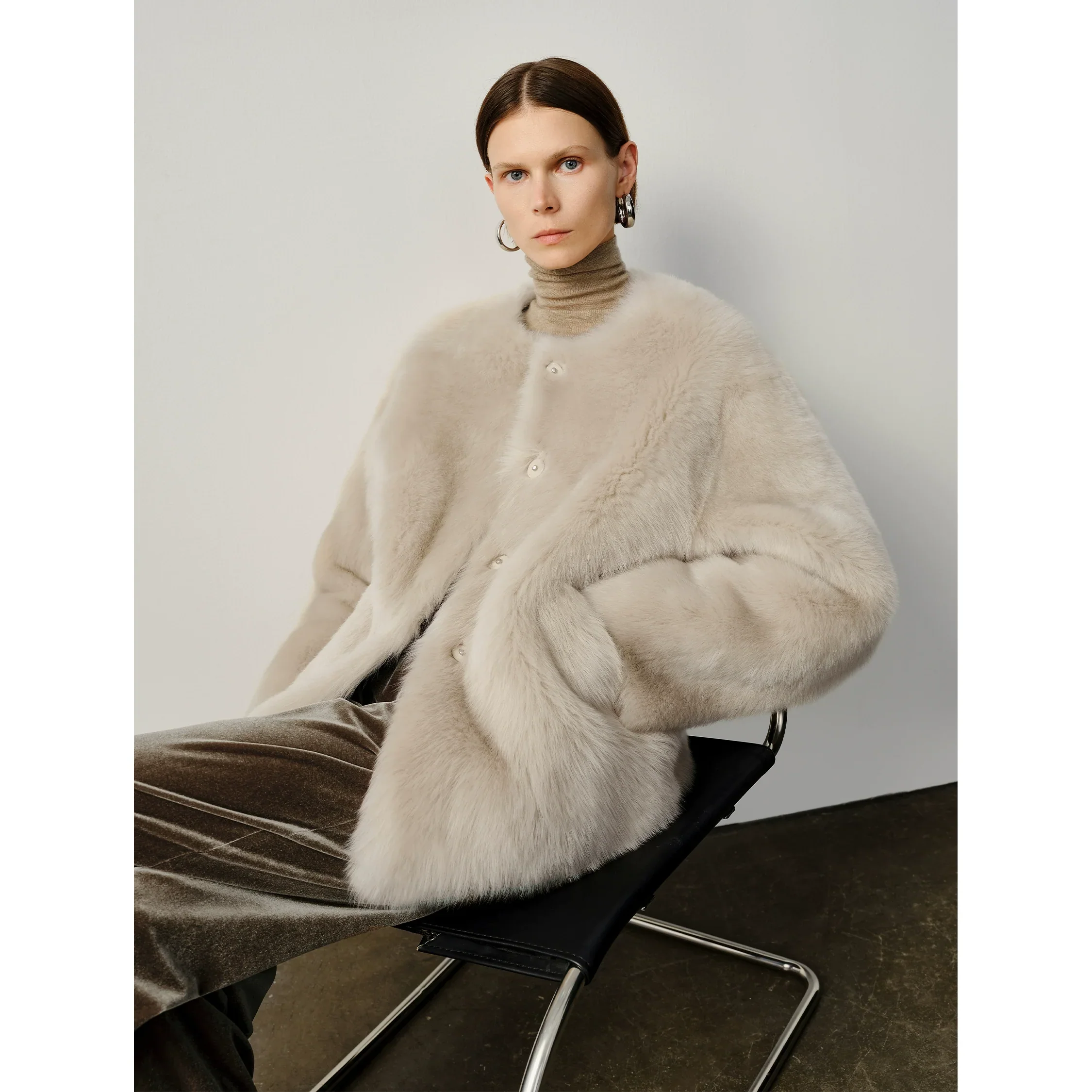 Toscana Shearling Jacket - Image 2