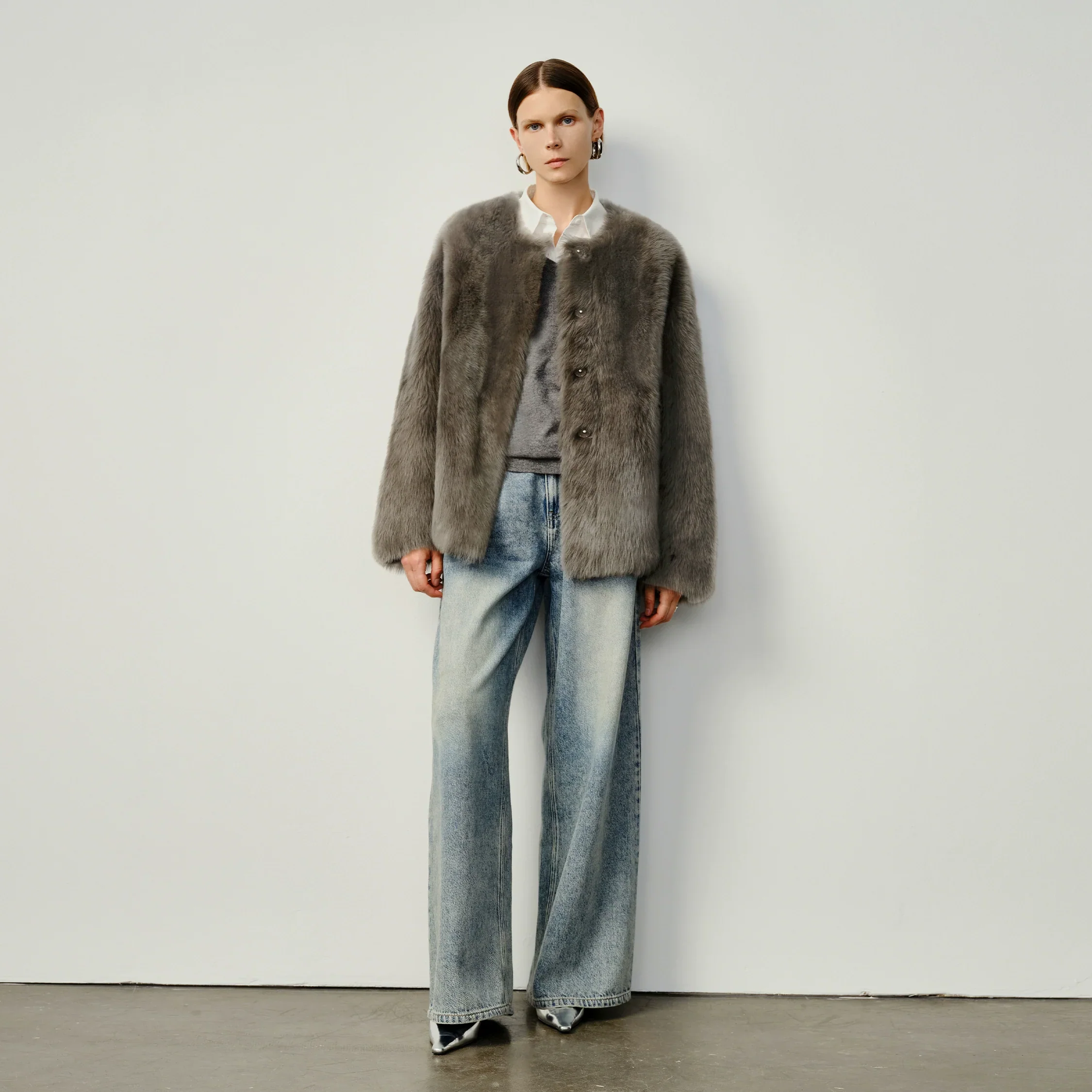 Toscana Shearling Jacket - Image 4