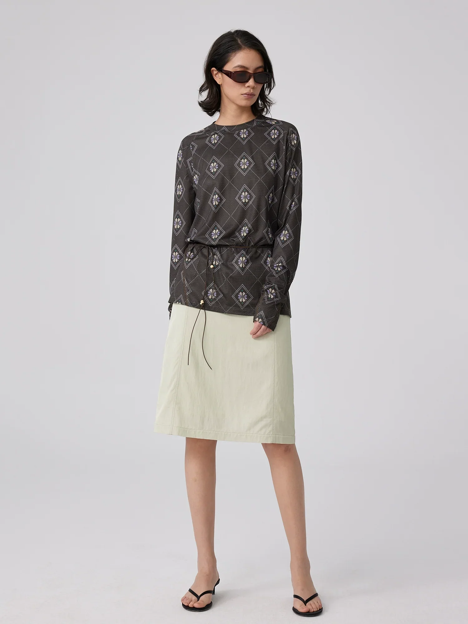 Totem Mesh Long Sleeve Top - Image 5