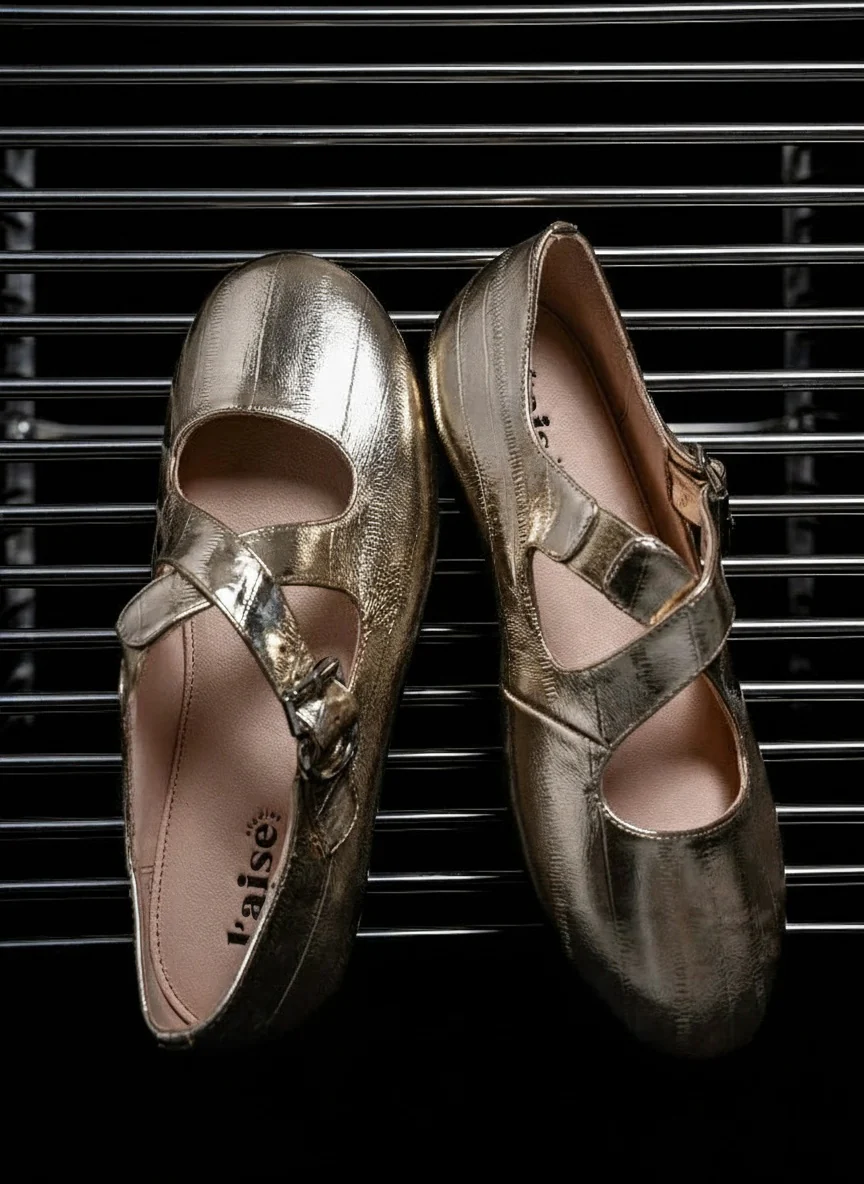 Tresse Cross-Over Ballet Flats - Image 3
