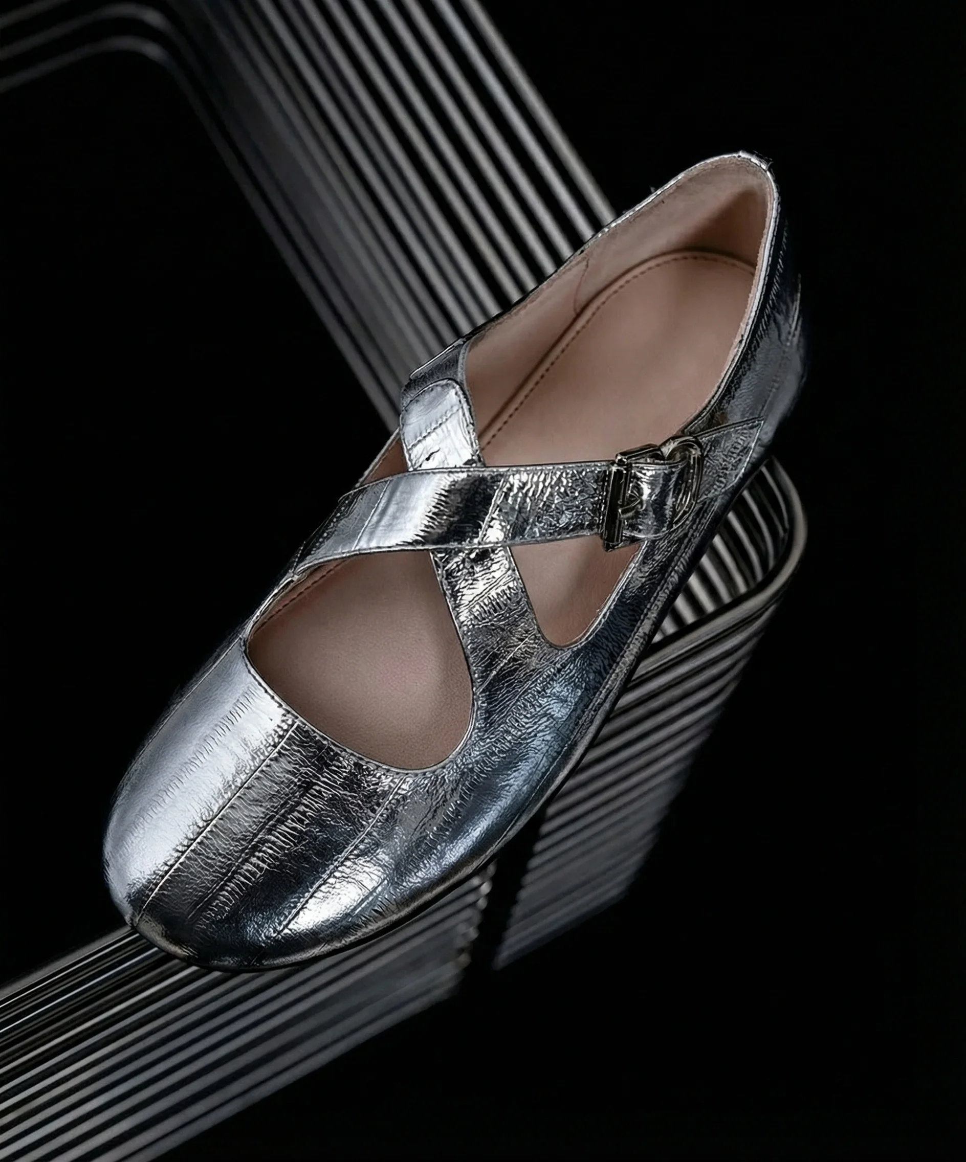 Tresse Cross-Over Ballet Flats - Image 5