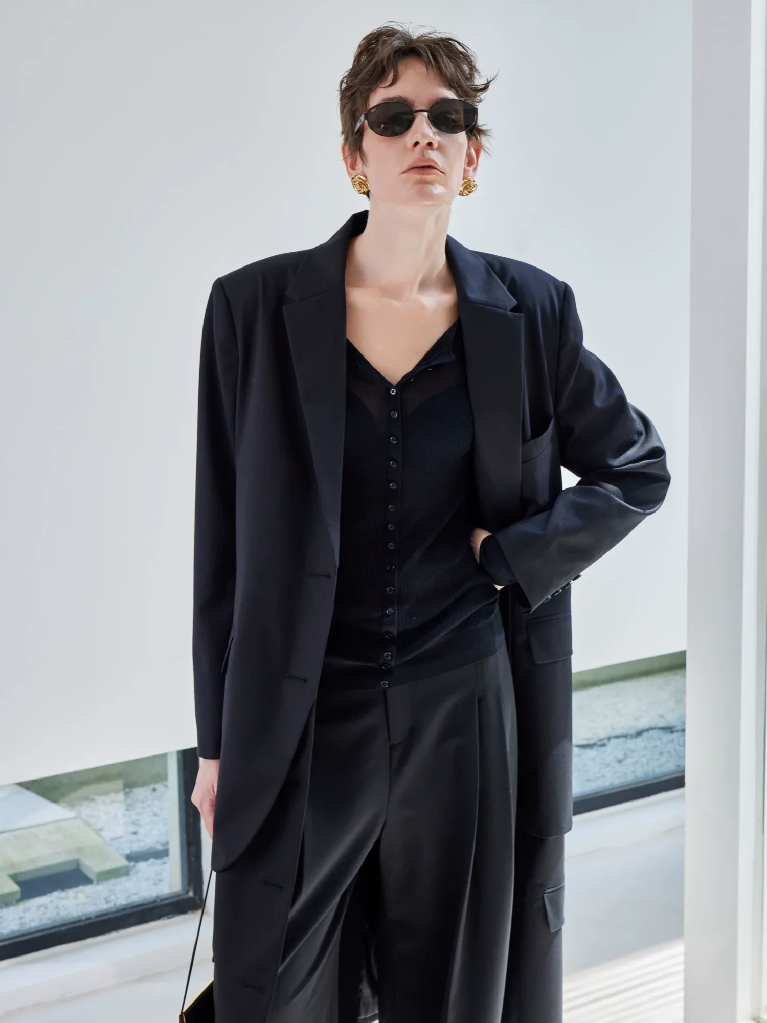 Triacetate Wool Suit Coat & Trousers - Image 4