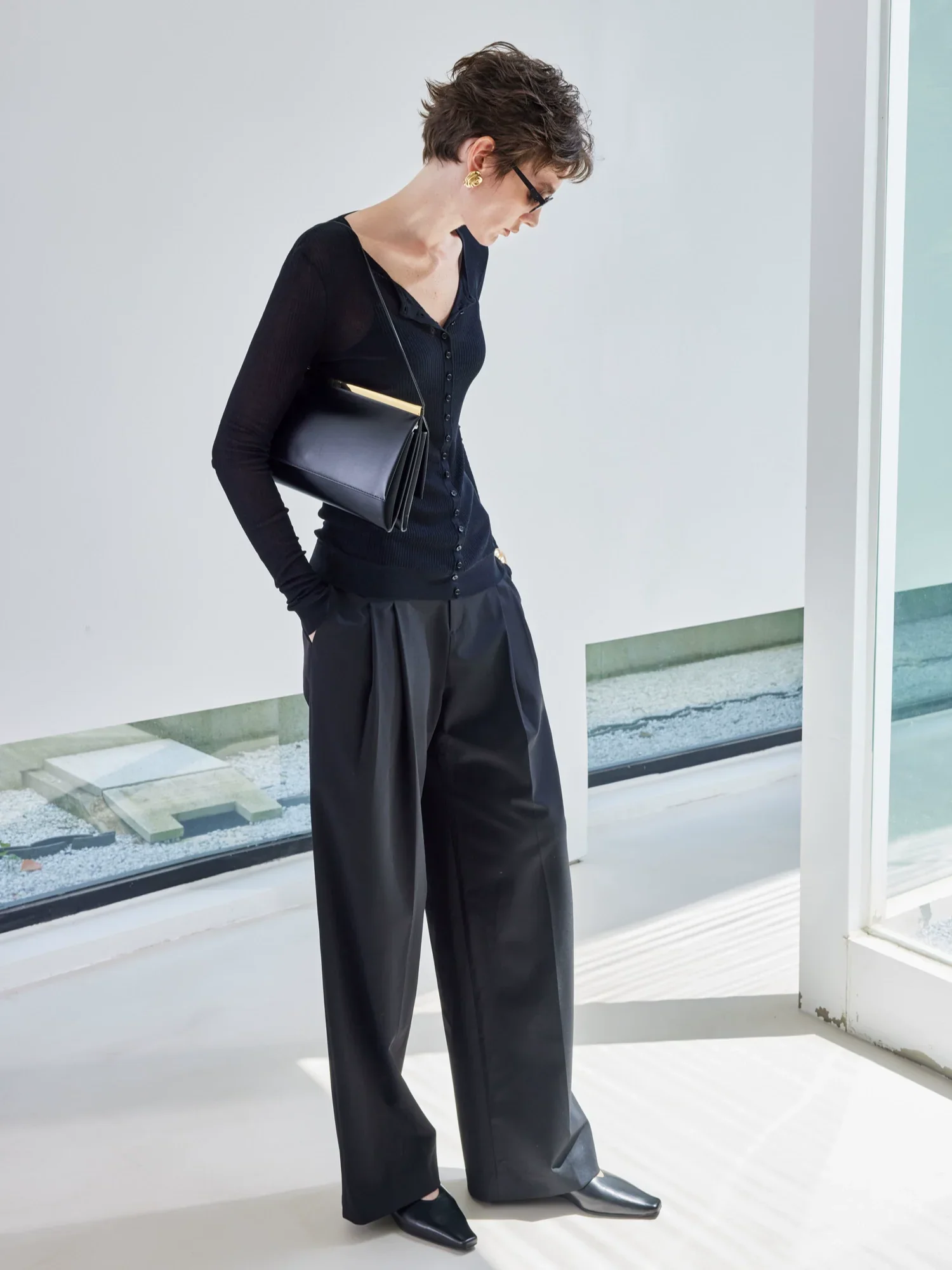 Triacetate Wool Suit Coat & Trousers - Image 5