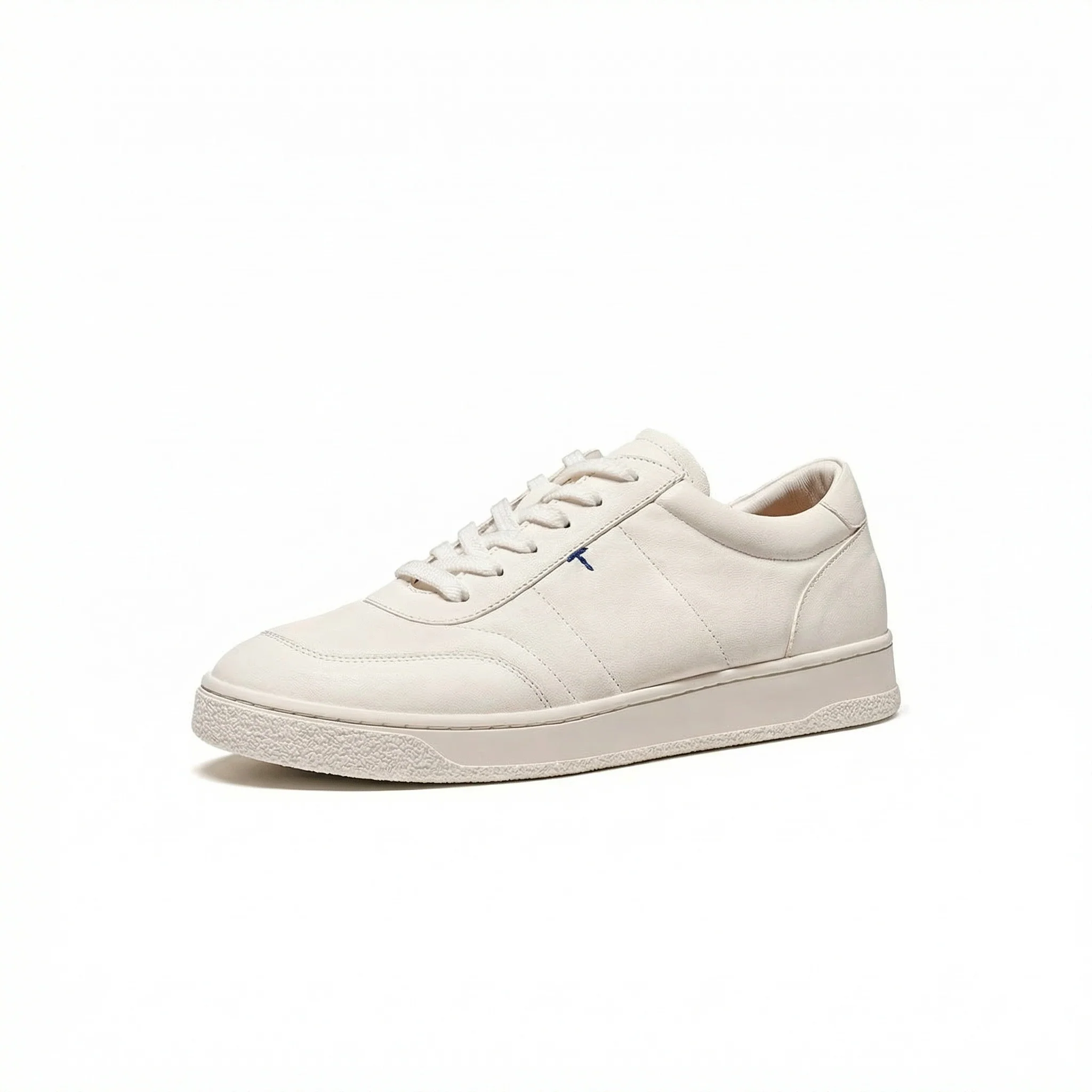 Tumbled Italian Calfskin Low-Top Sneaker