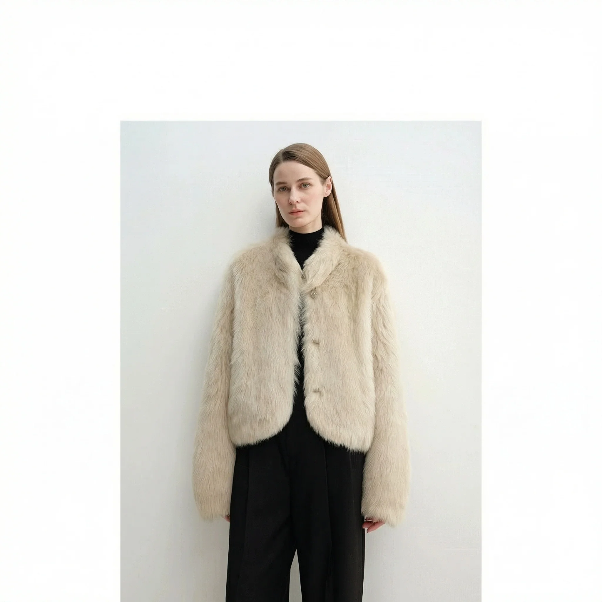 Tuscan Curly Shearling Jacket - Image 20