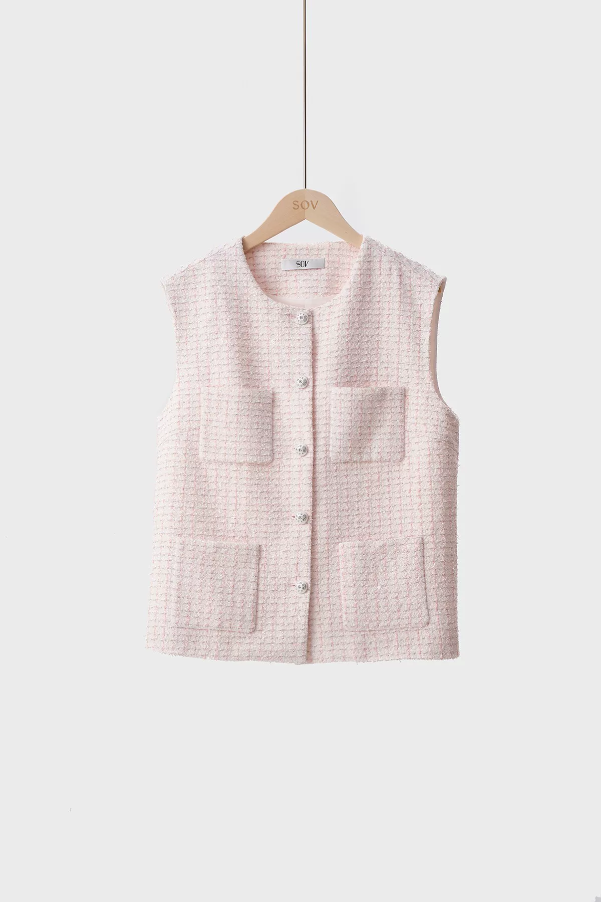 Tweed Vest Set - Image 2