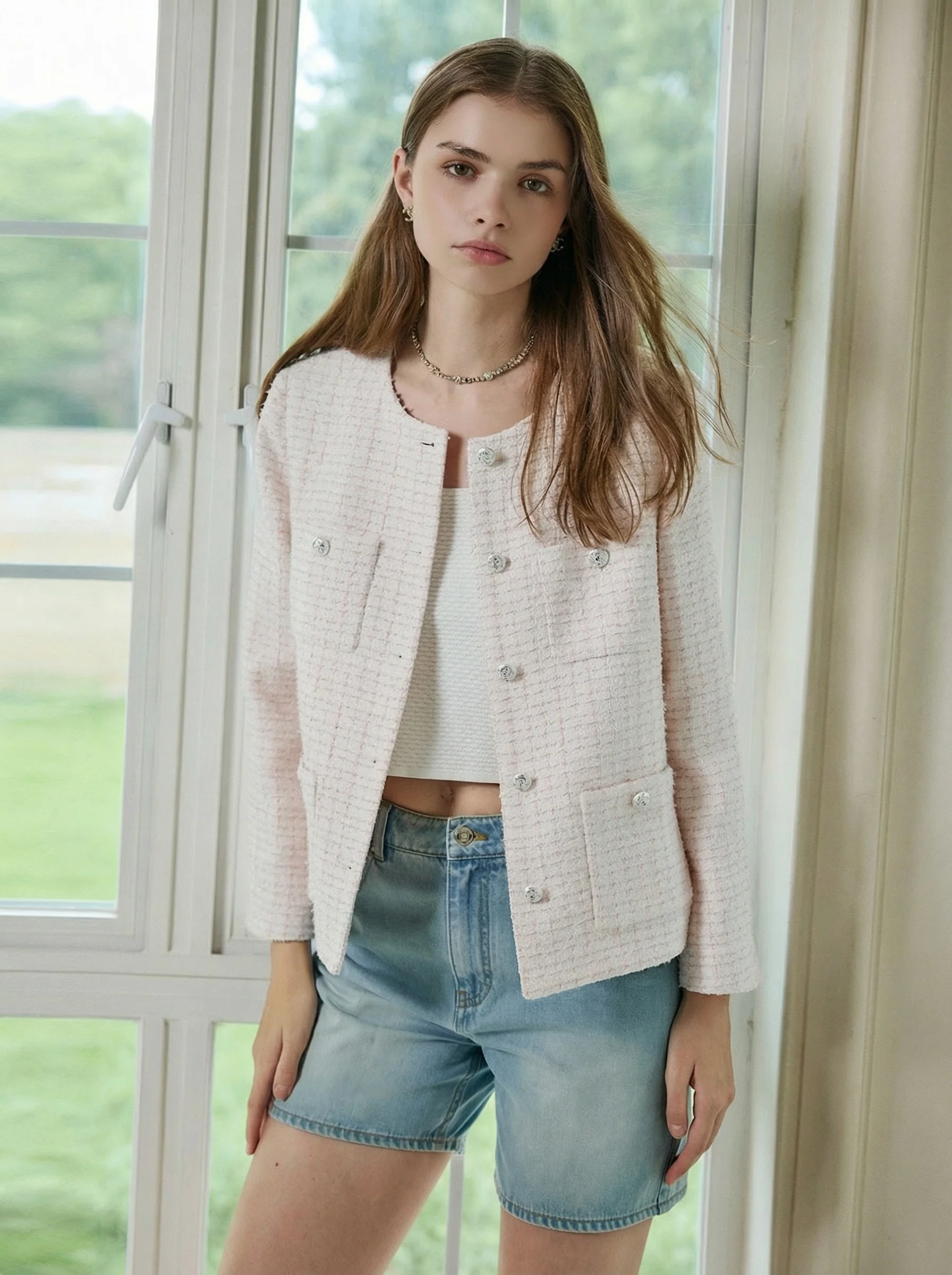 Tweed Vest Set - Image 6