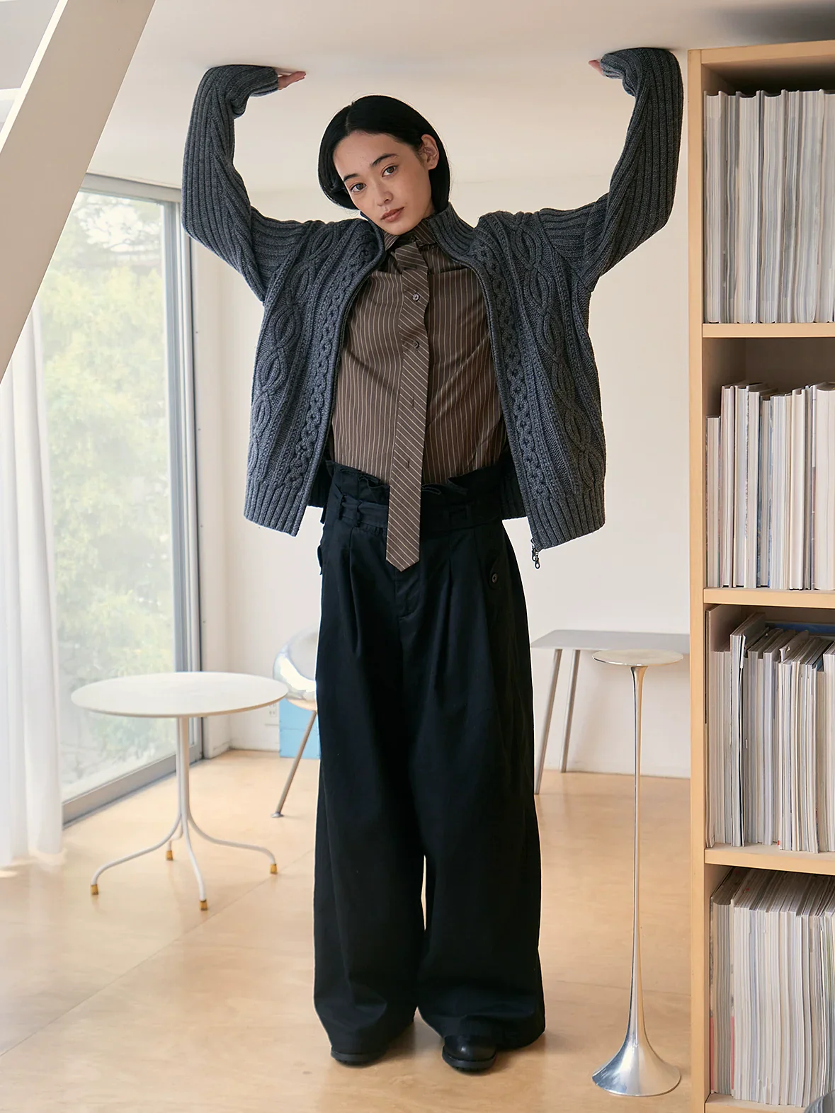 Twist Cable Cardigan