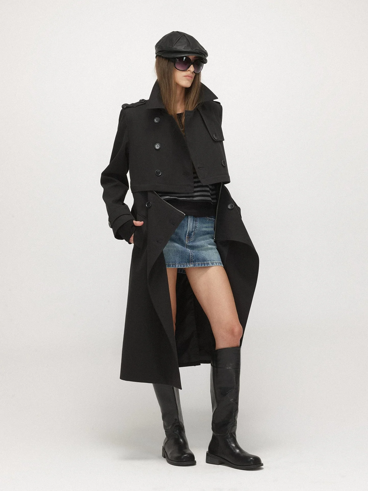 Two-Piece Trench Coat - Image 3