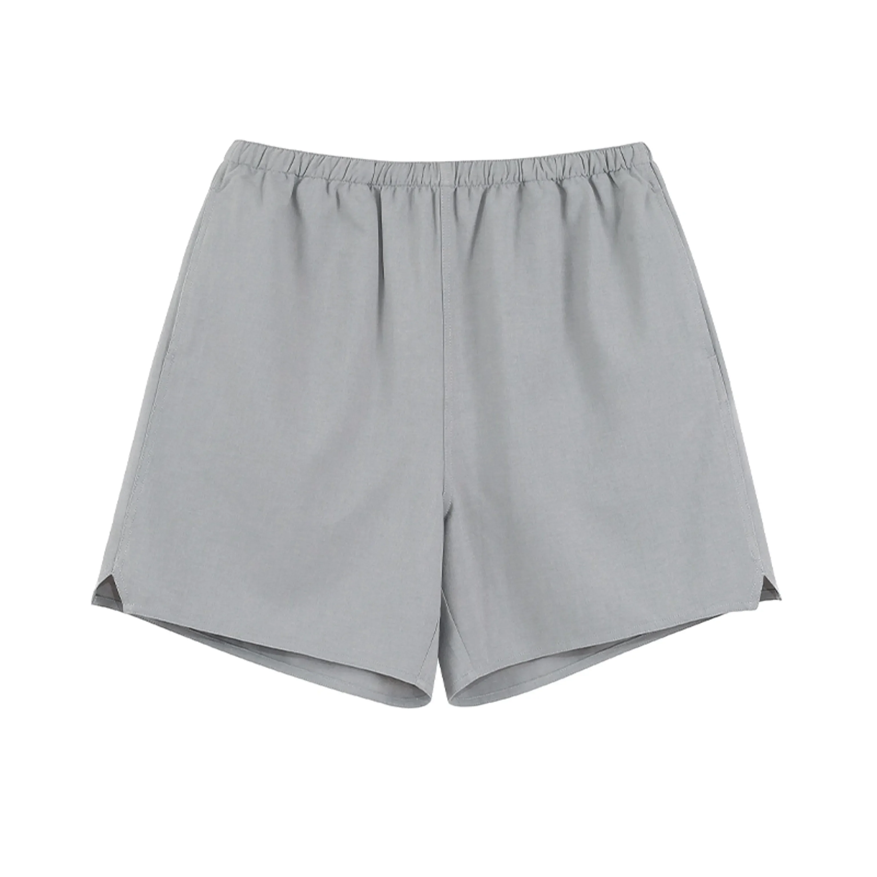 Two-Tone Linen-Feel Shorts - Image 7