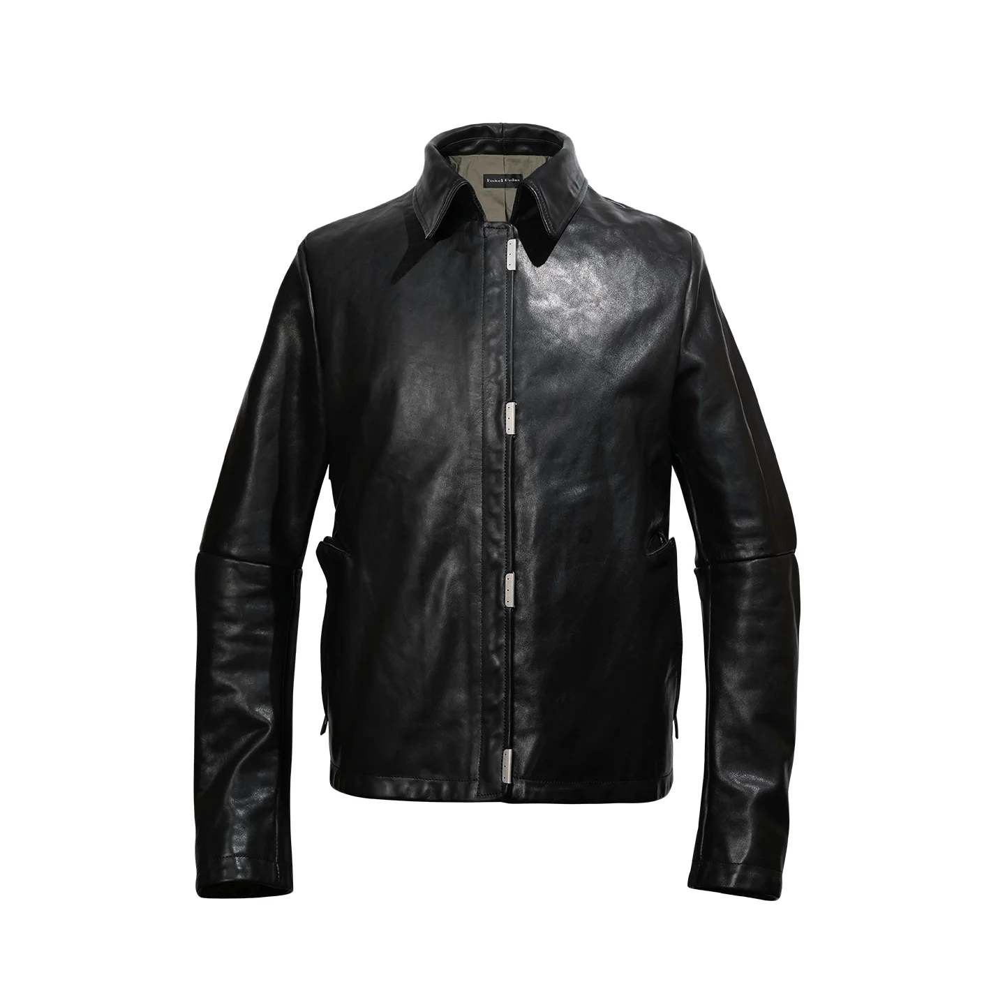 Two-Way Zip Cowhide Jacket - Image 5