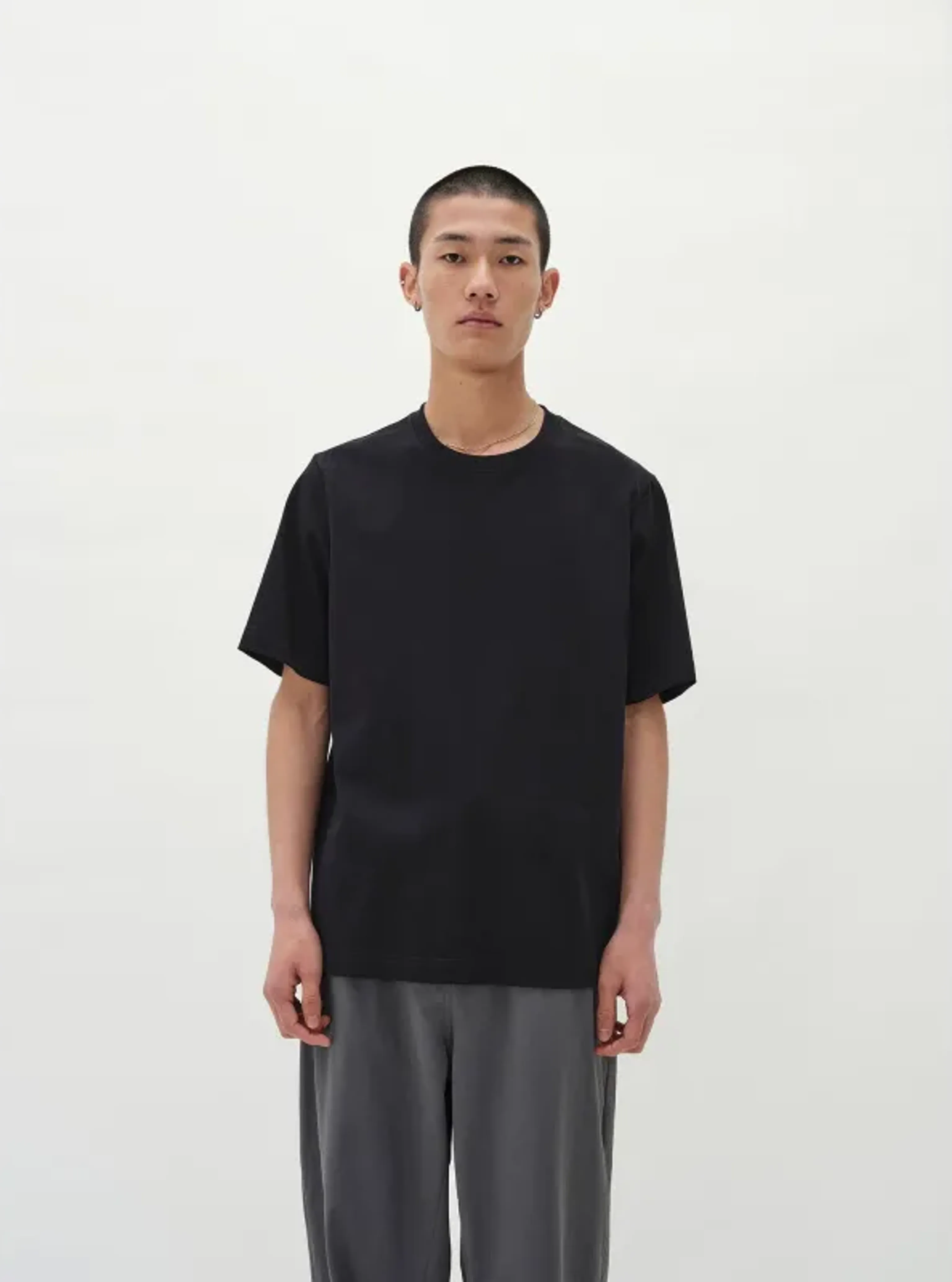 Ultra-Fine Cotton Crew-Neck Tee - Image 10