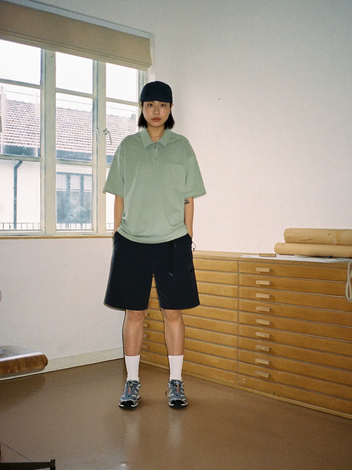 Ultra-Fine Cotton Drawcord Polo - Image 2