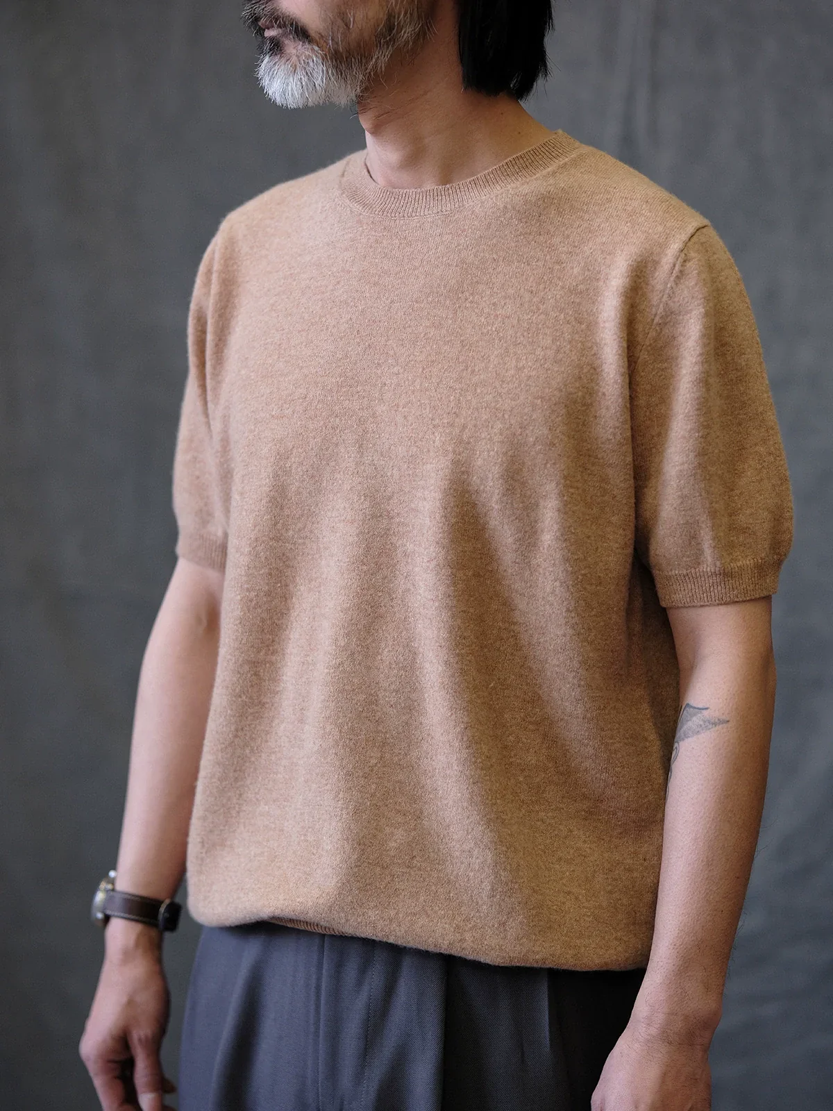 Ultra-Fine Merino Knit Tee - Image 3