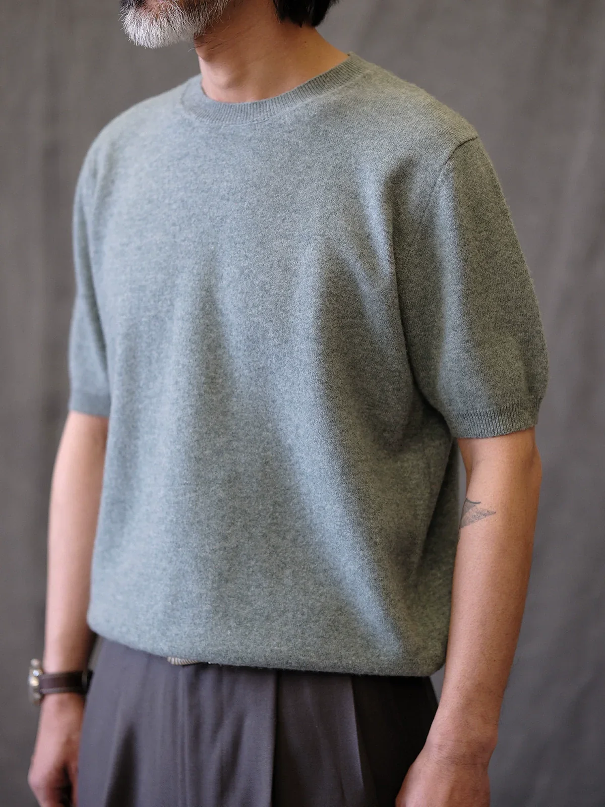 Ultra-Fine Merino Knit Tee - Image 4