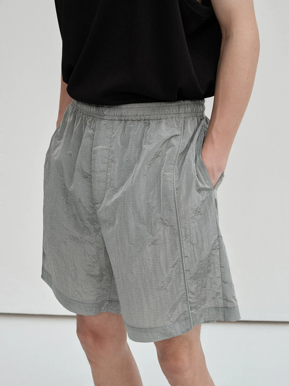 Ultra Lightweight Mesh Split Shorts - Image 2
