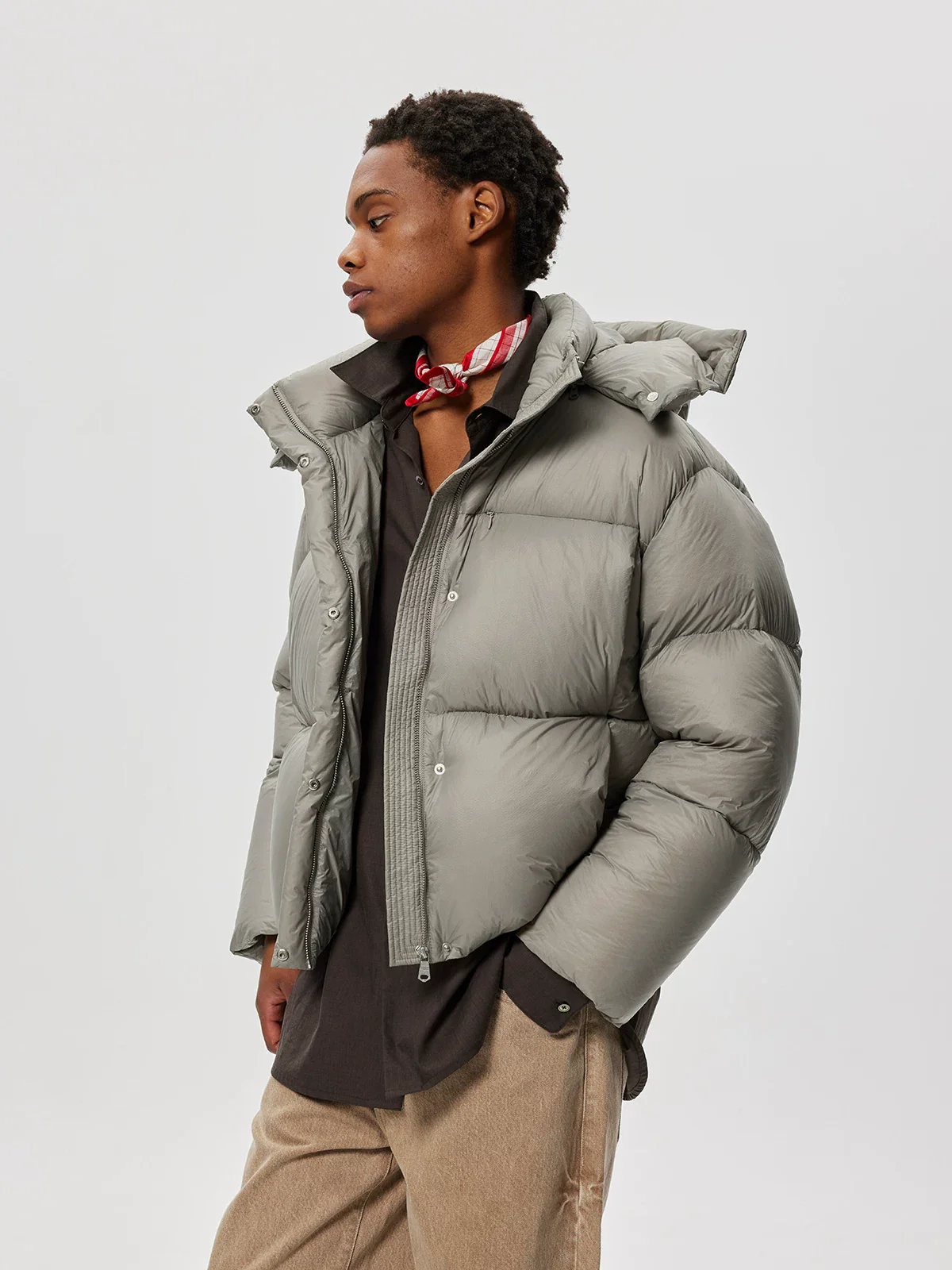 Ultralight Detachable Hood Down Puffer - Image 2