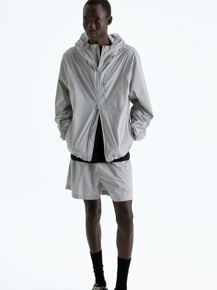 Ultralight N66 Nylon Packable Hooded Windbreaker - Image 2