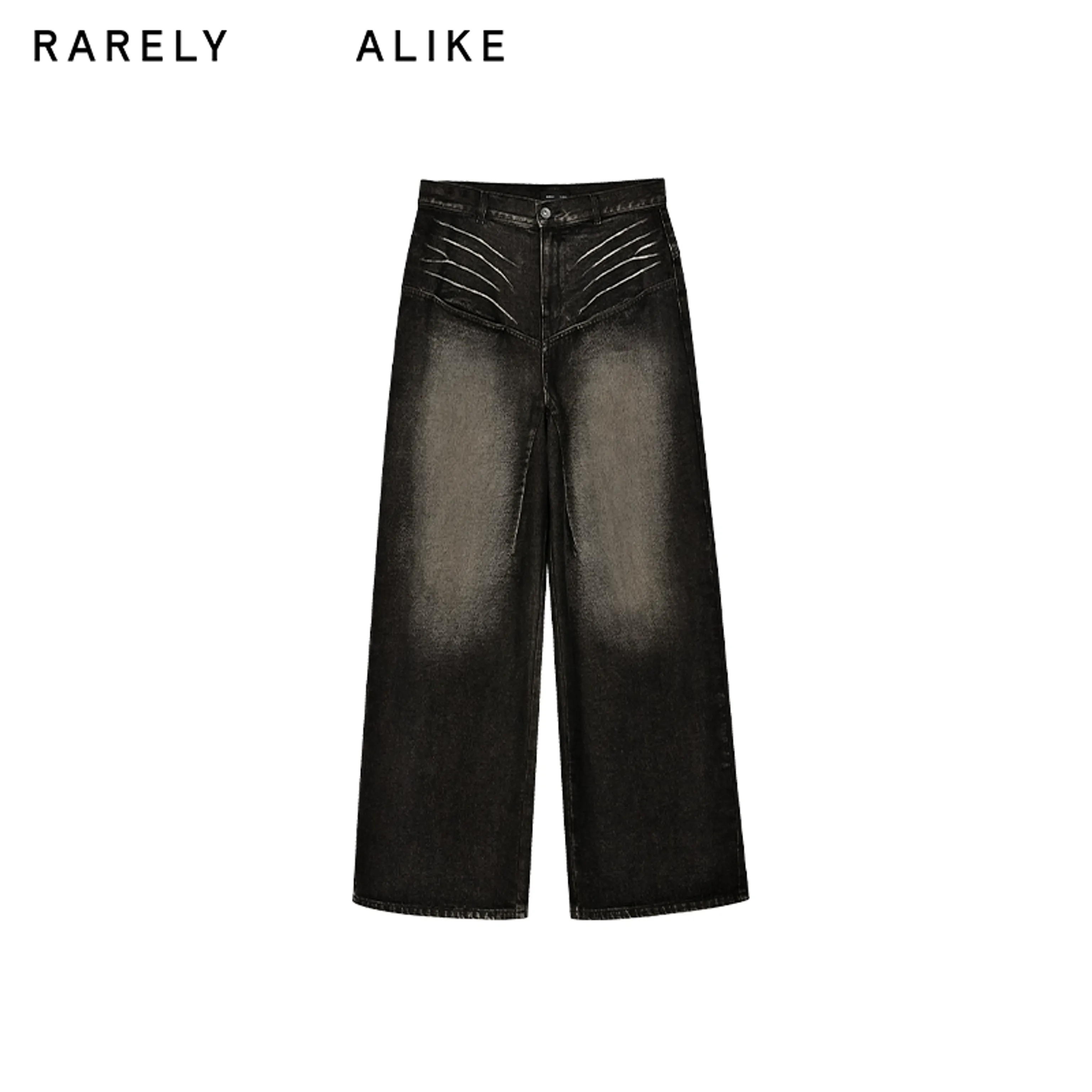 Unconventional Wide-Leg Jeans - Image 8