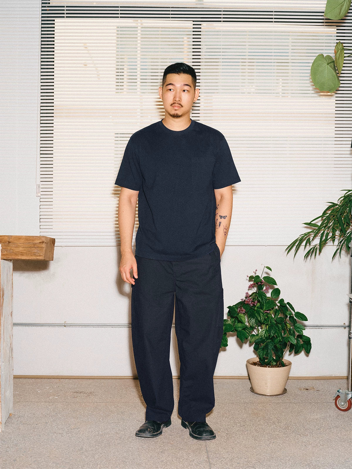 Uniform Cotton Pocket T-Shirt - Image 5