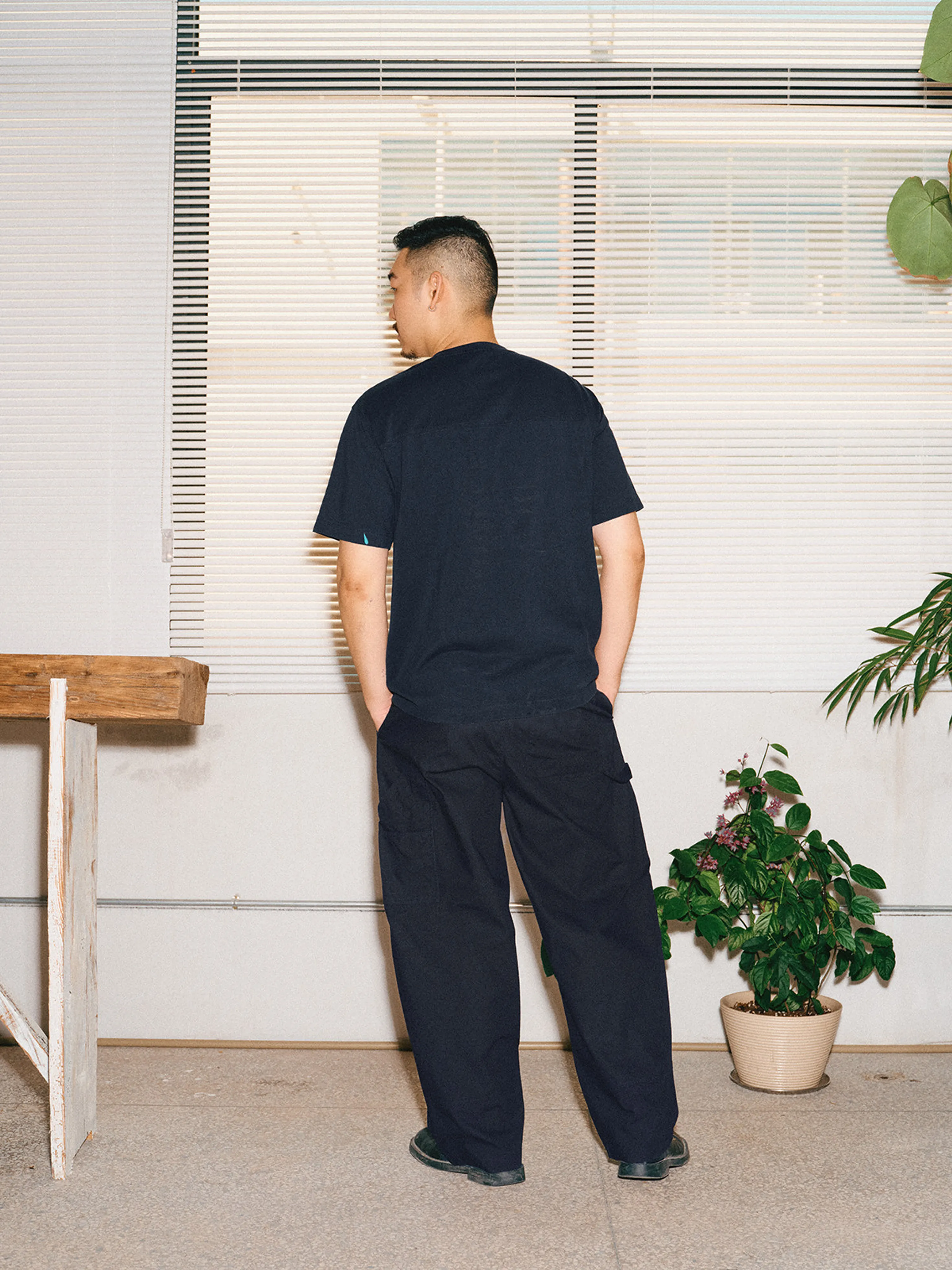 Uniform Cotton Pocket T-Shirt - Image 7