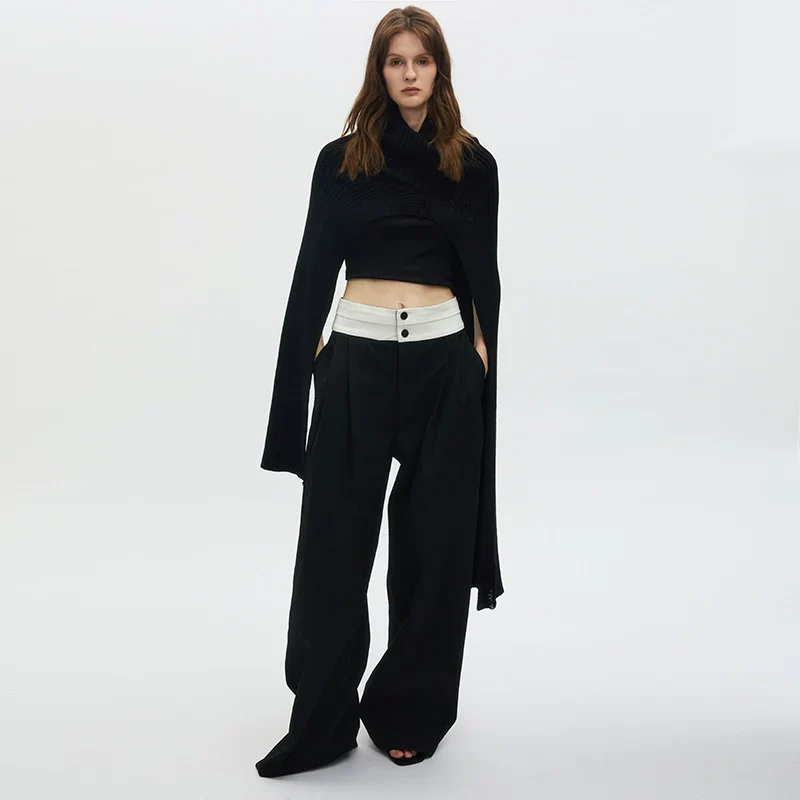 Unisex Wide-Leg Trousers - Image 4