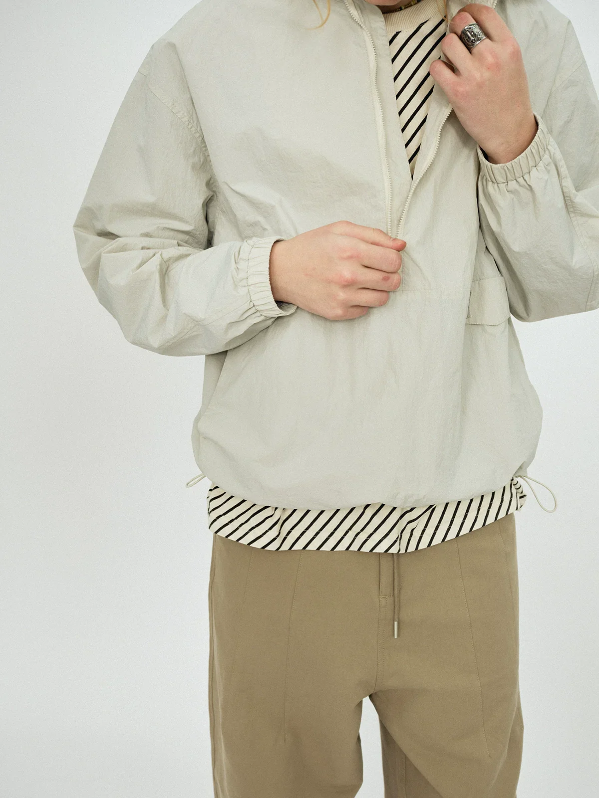 UPF50+ Sun-Protective Pullover Jacket - Image 3