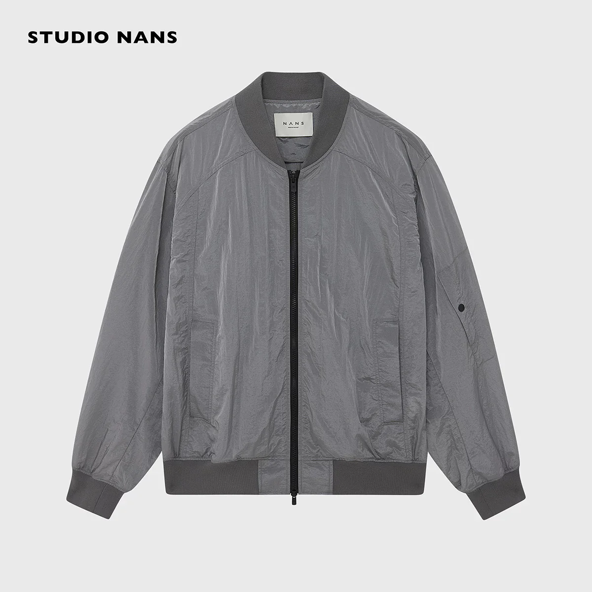 UPF50+ Textured Nylon Zip Bomber - Image 7