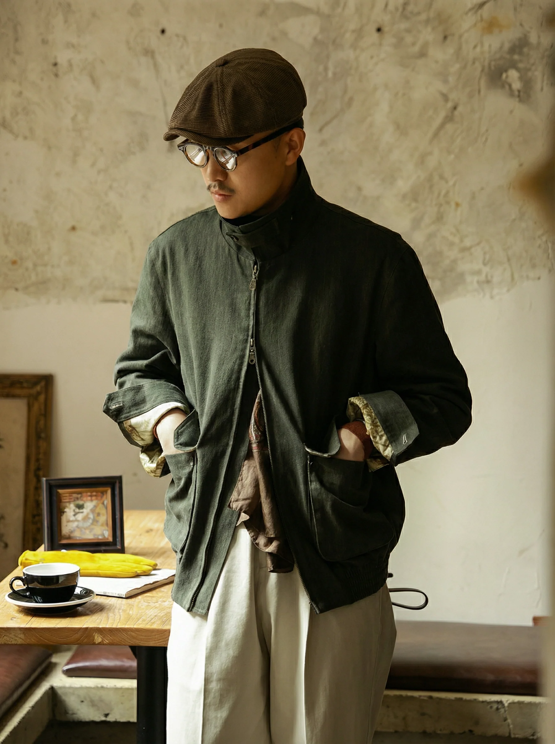 Urban Wilderness Flight Jacket - Imperial Green - Image 6