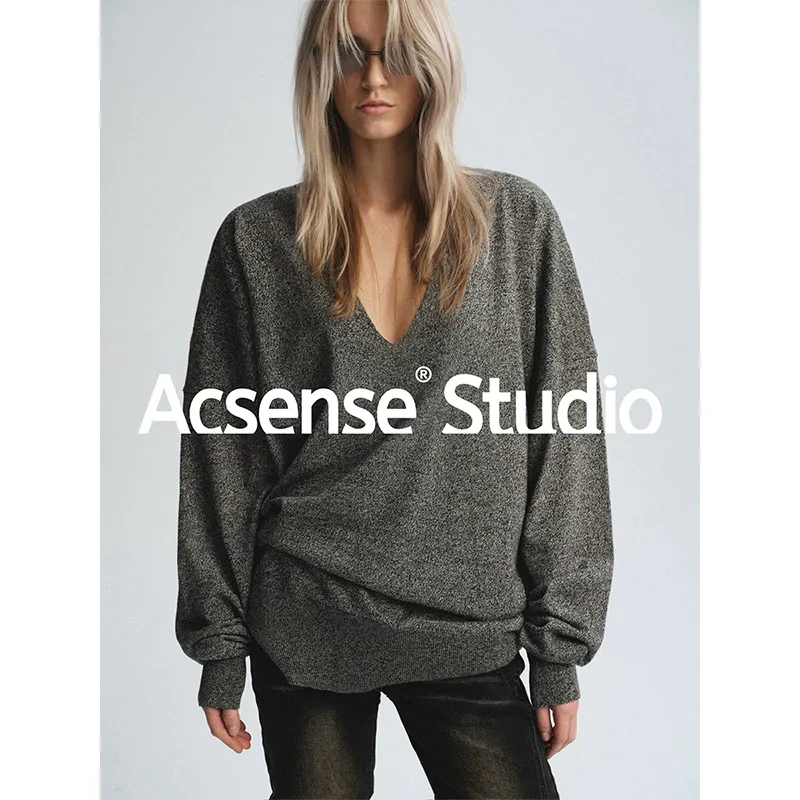 V-Neck Oversized Sweater - Image 2