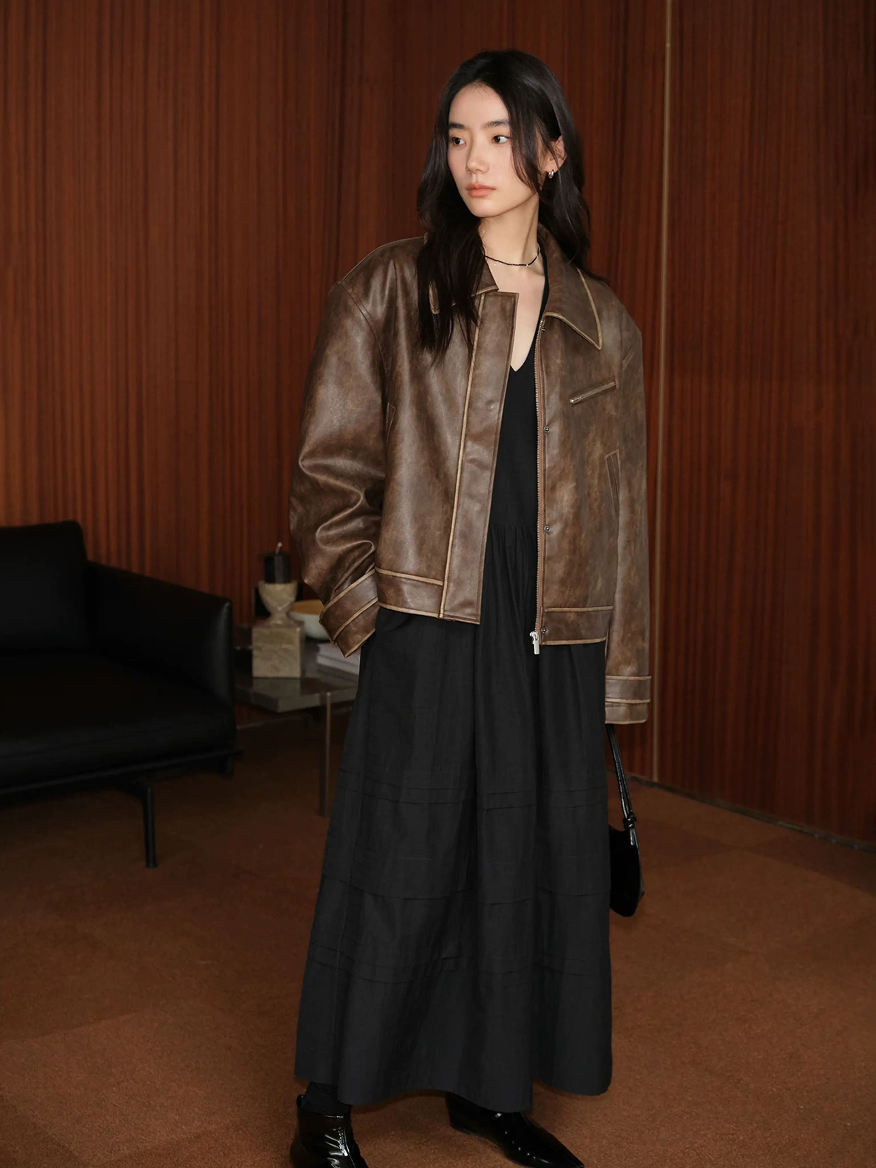 V-Neck Sleeveless Maxi Dress - Image 2