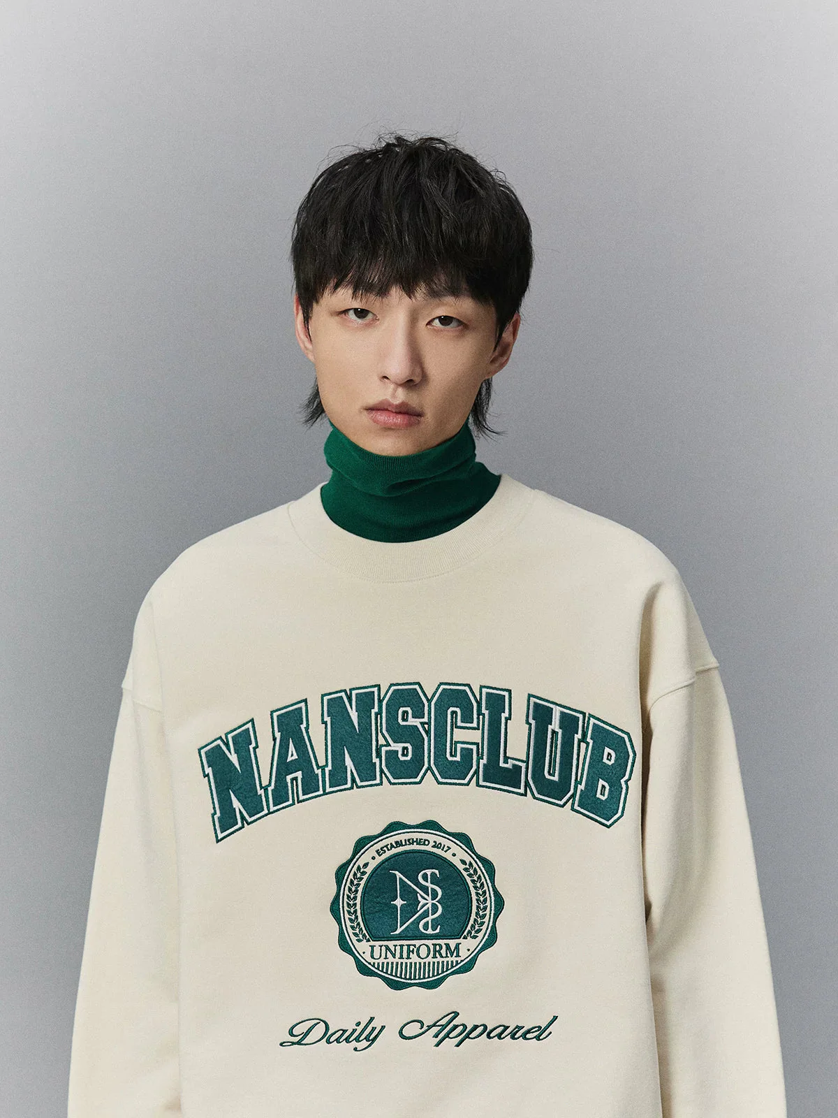 Varsity Crest Fleece Crew