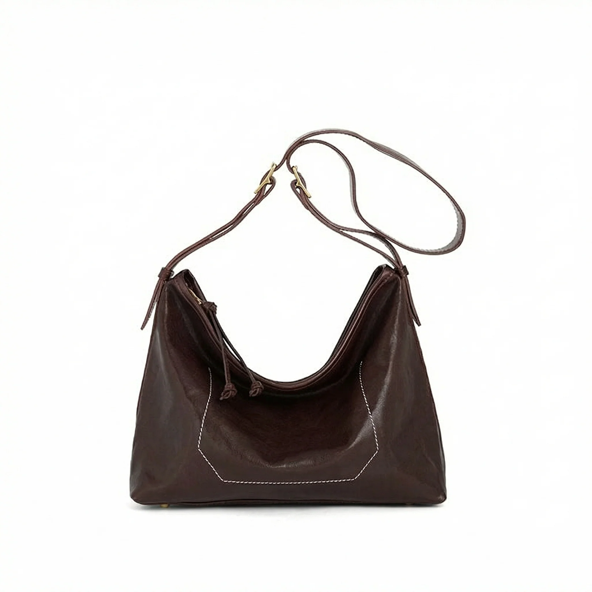 Vegetable-Tanned Cowhide Tote - Image 4