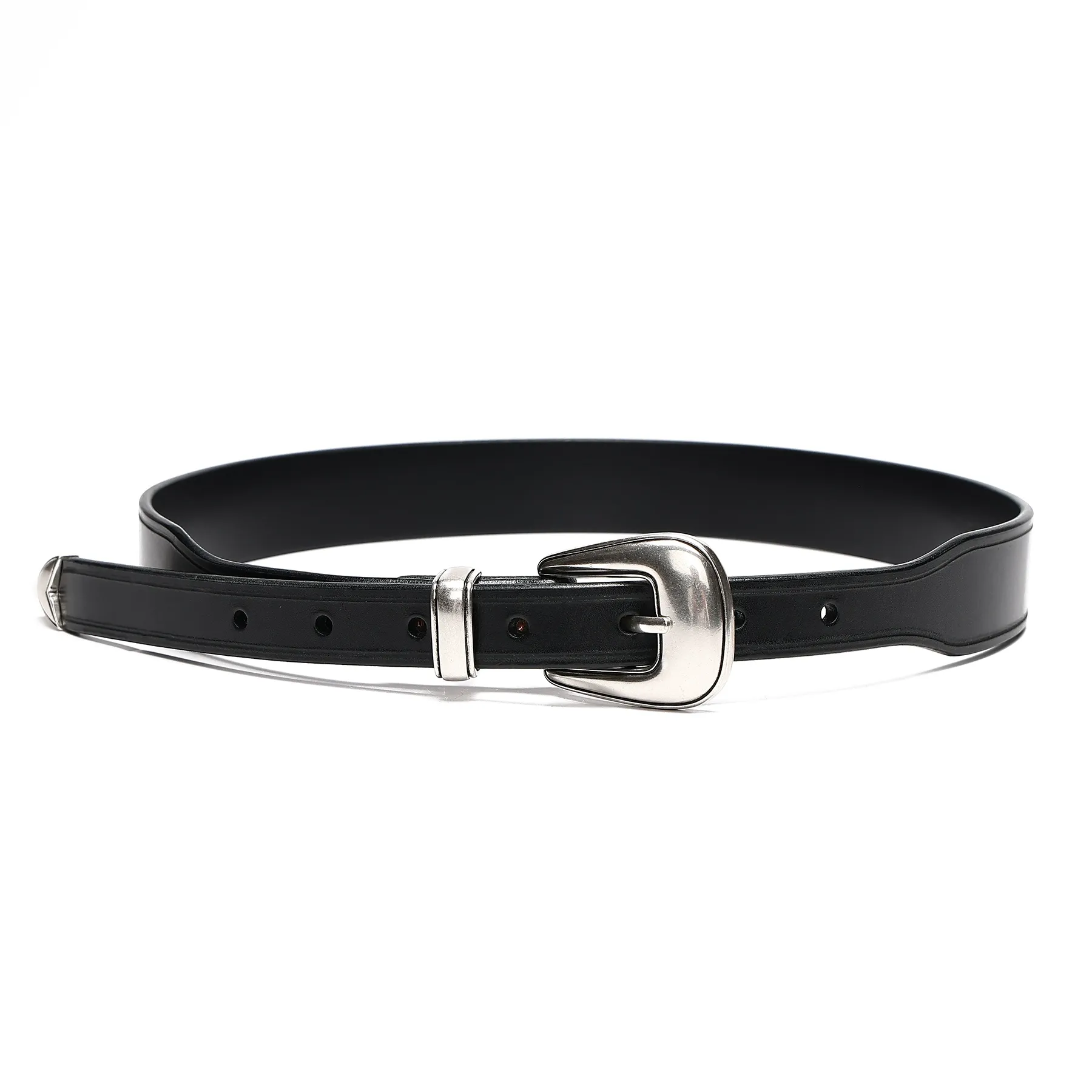 Vegetable-Tanned Leather Belt - Image 6