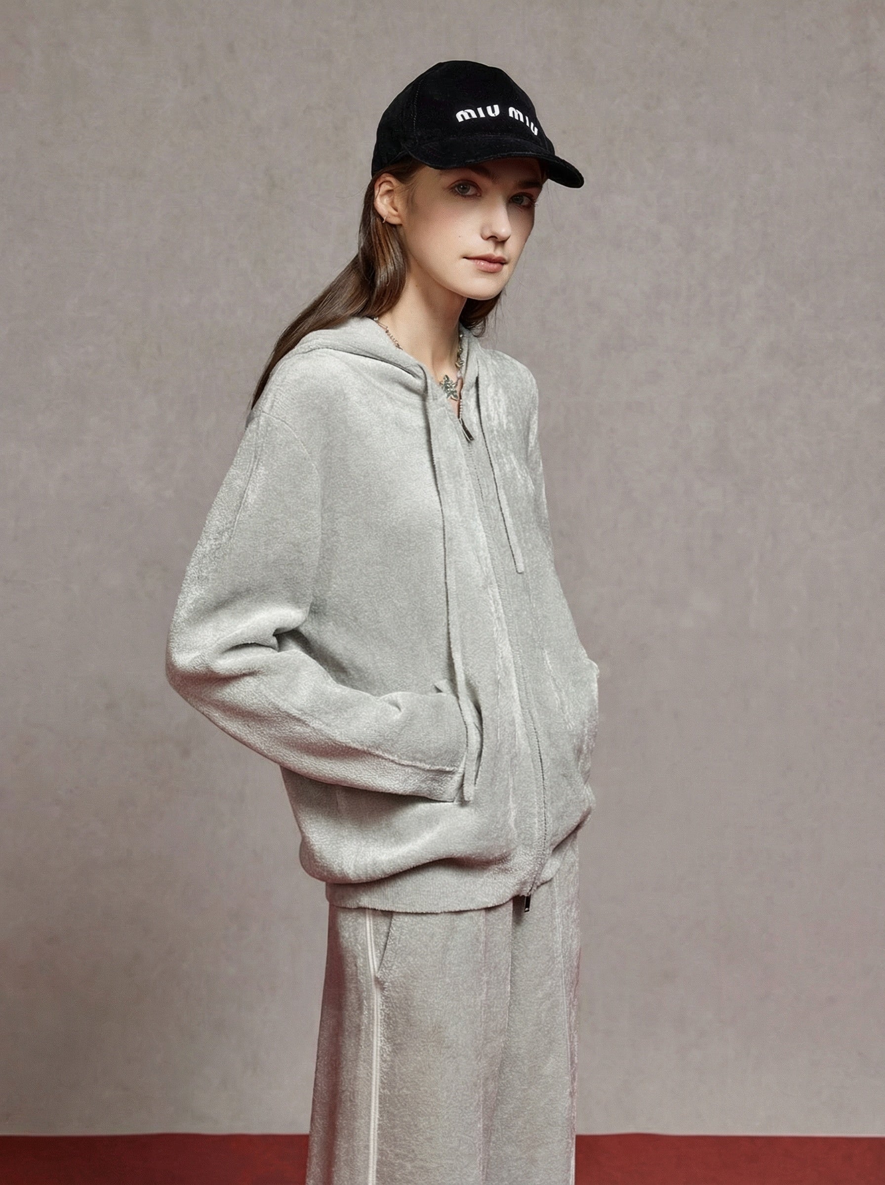 Velour Hoodie Set - Image 4