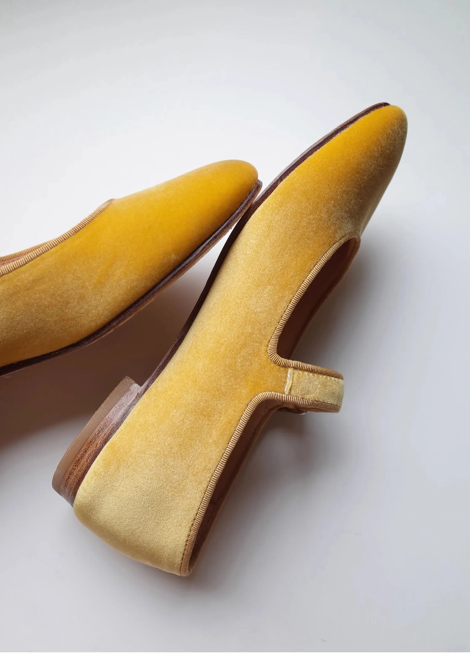 Velvet Mary Jane Shoes - Image 4