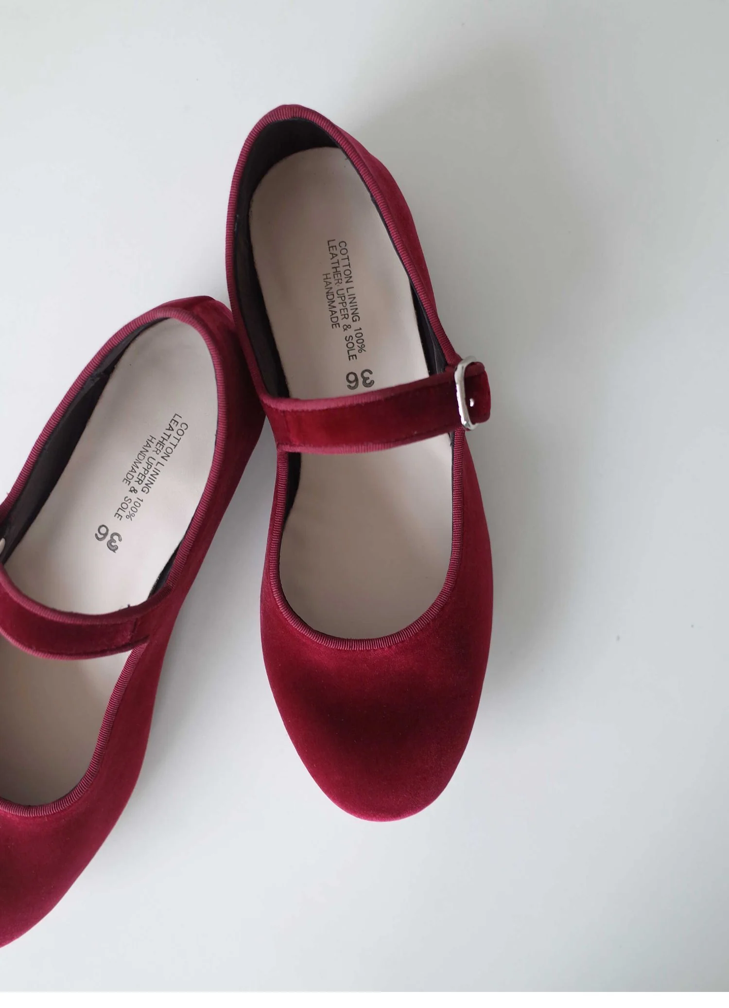 Velvet Mary Jane Shoes - Image 5
