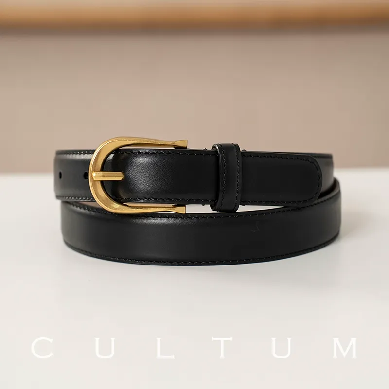 Versatile Retro Leather Belt - Image 11