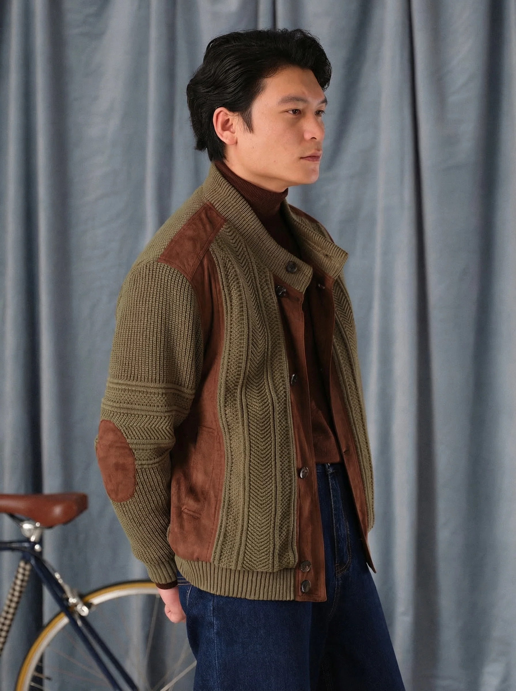 Vintage Cable Knit Jacket