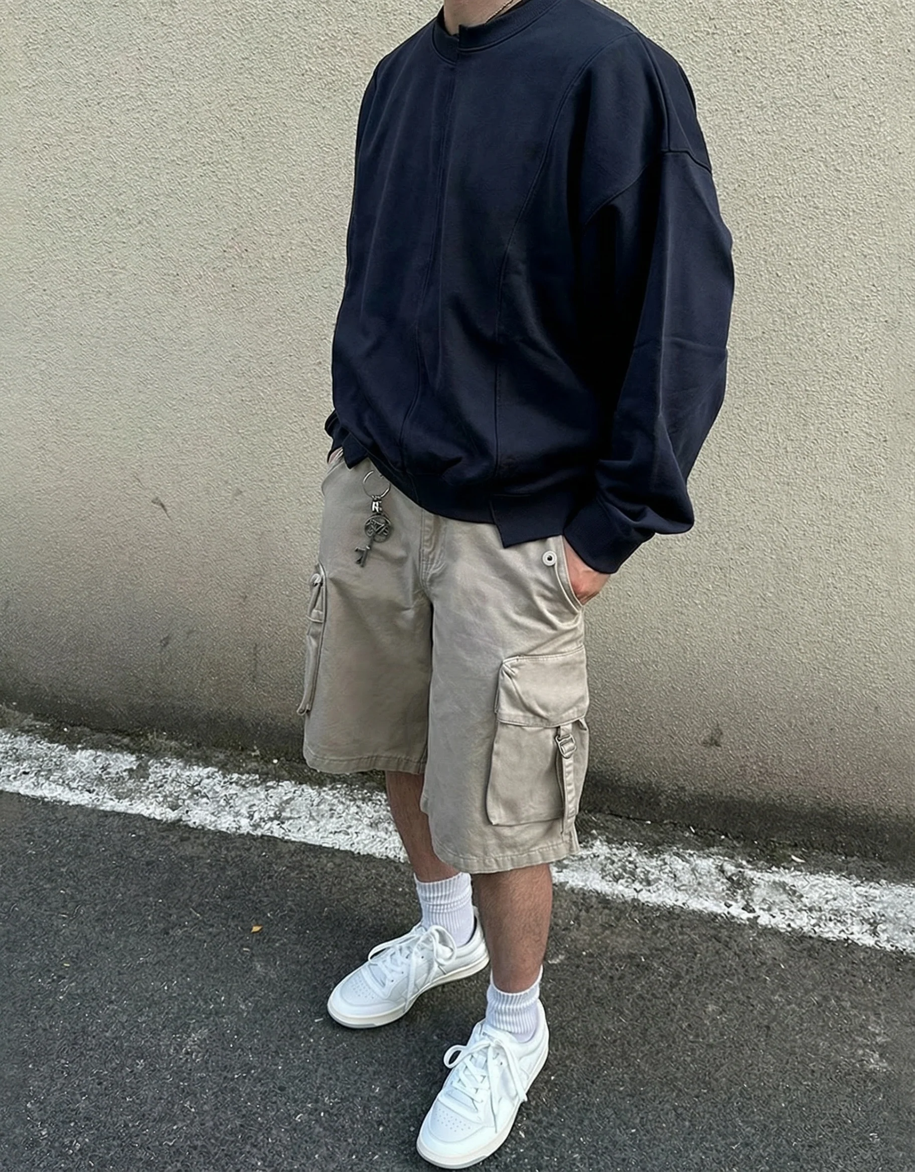 Vintage Cotton Cargo Shorts - Image 6