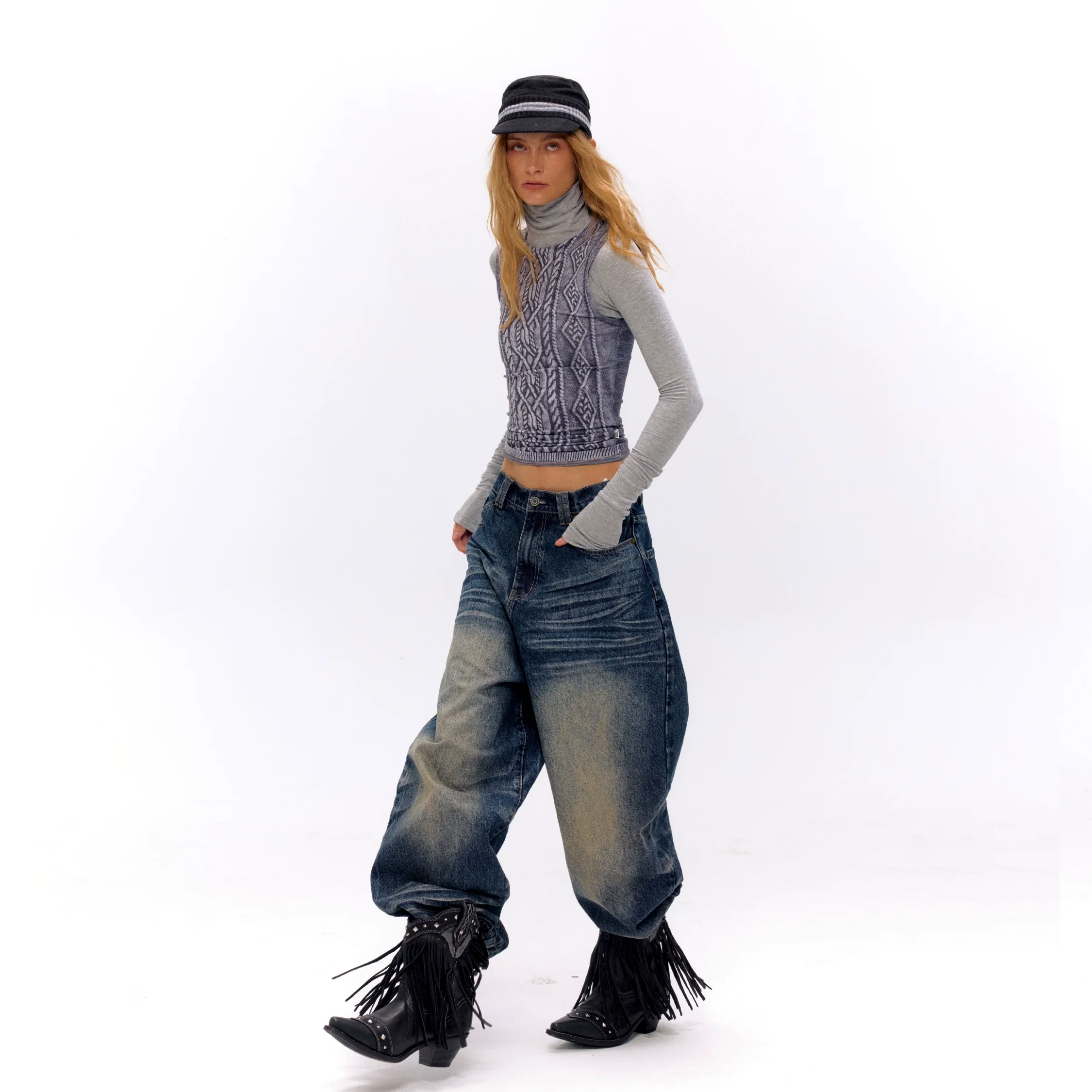Vintage Distressed Jeans