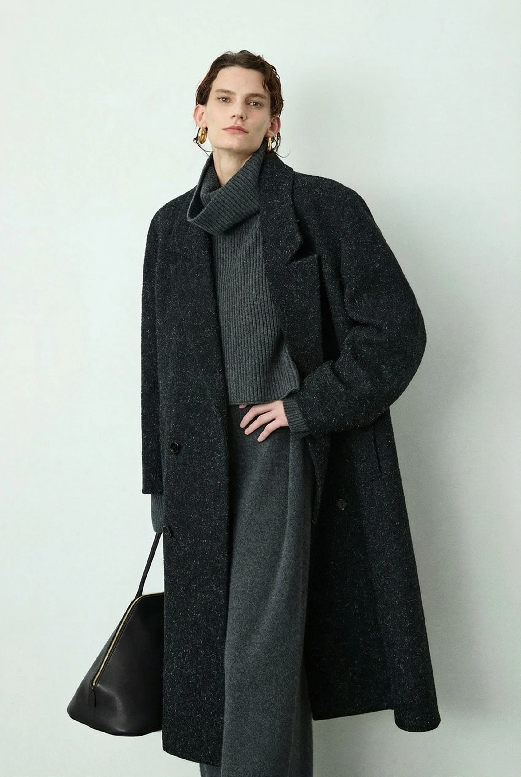 Vintage Double-Breasted Overcoat - Image 6