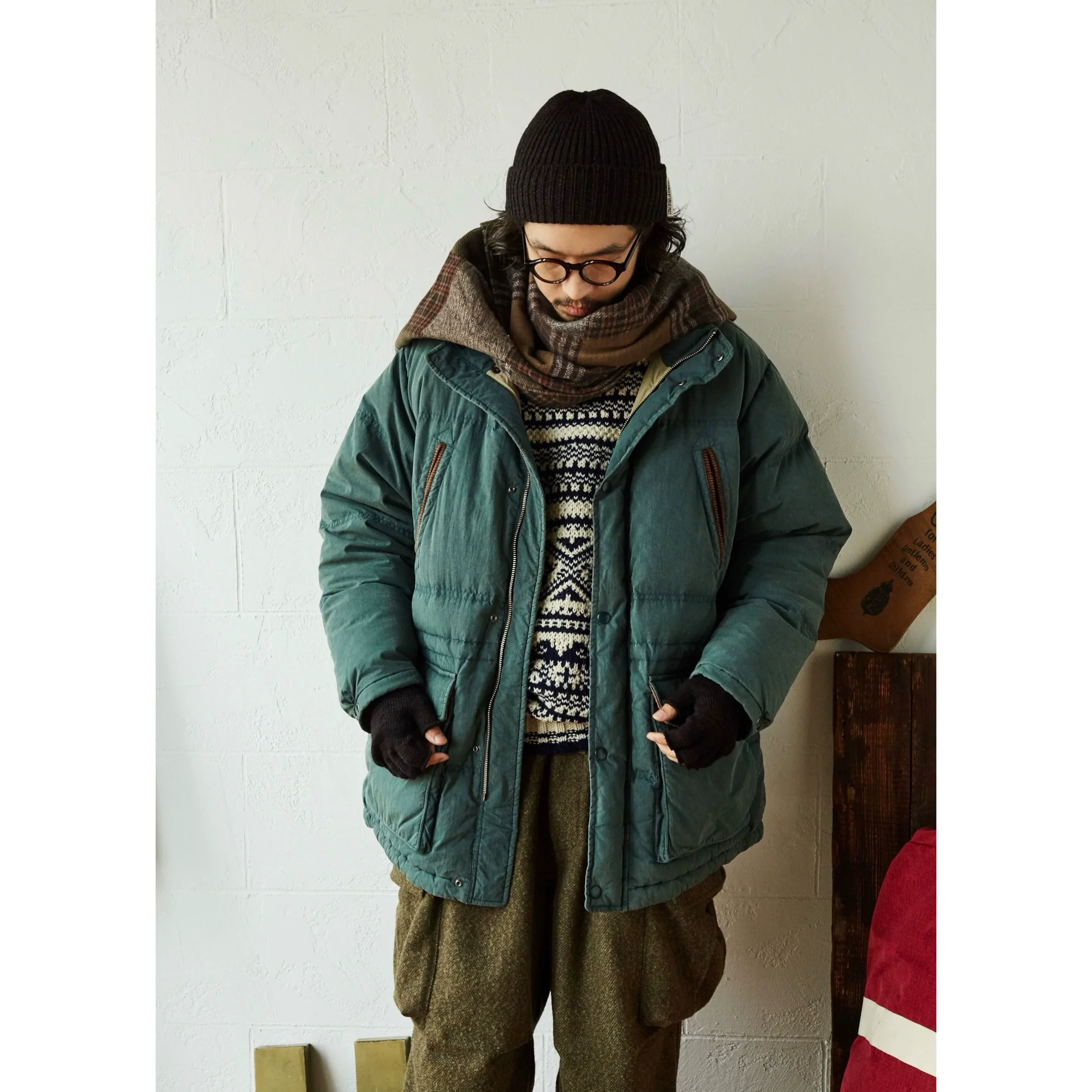Vintage Down Coat - Image 2